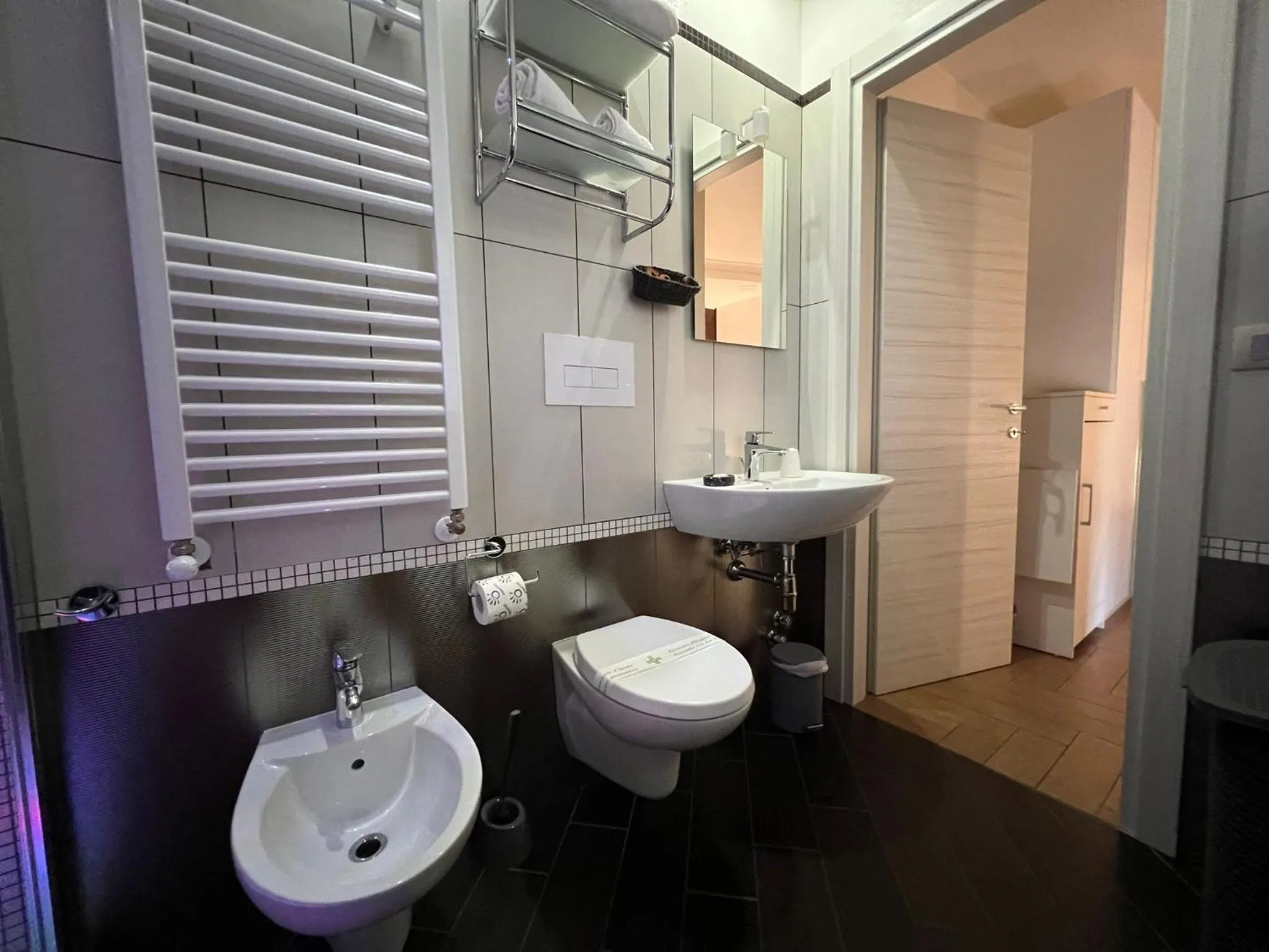 Shower in B&B Palazzo del Toro