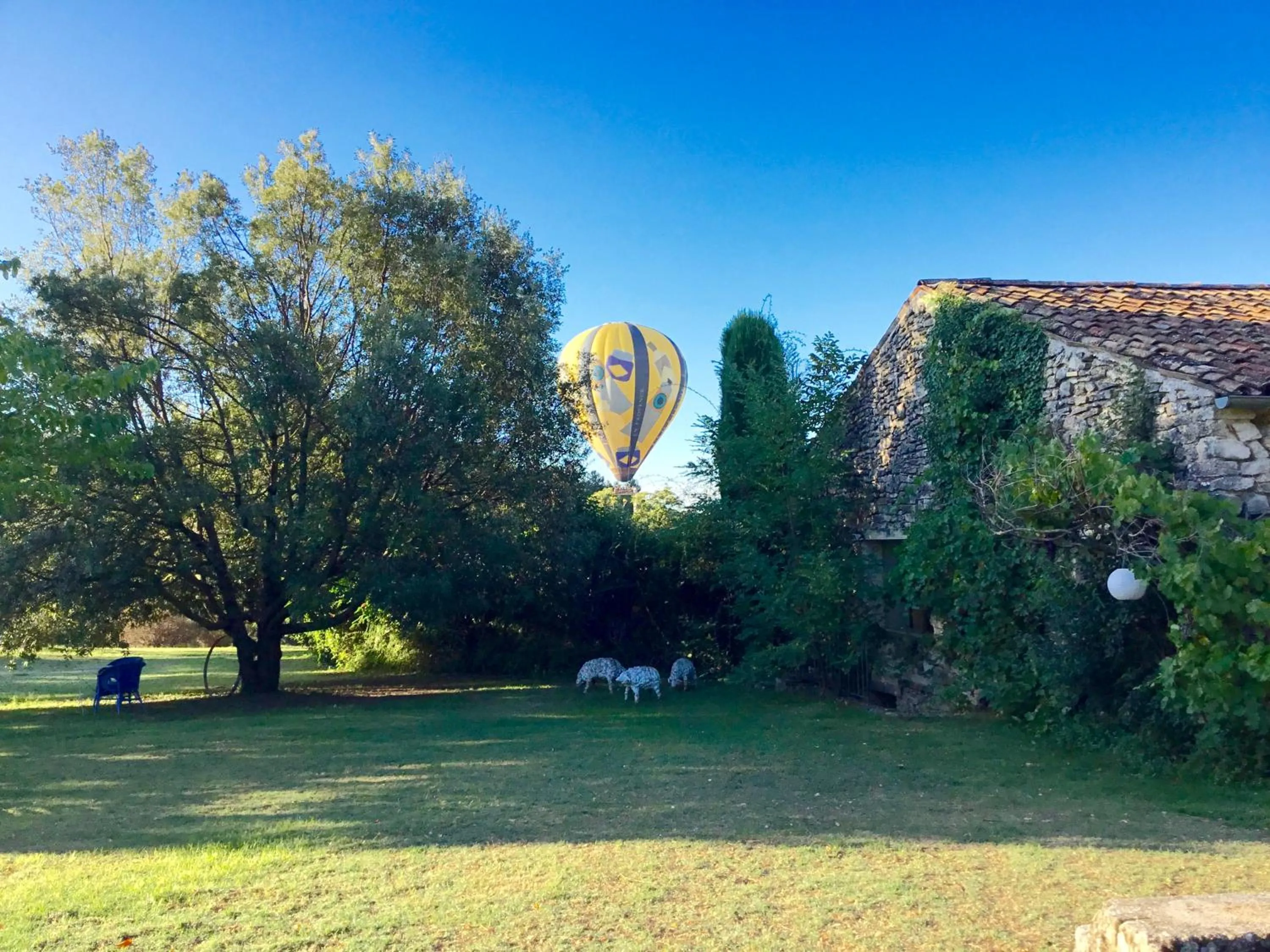 Garden in Chambre D'hôte La Beaudine