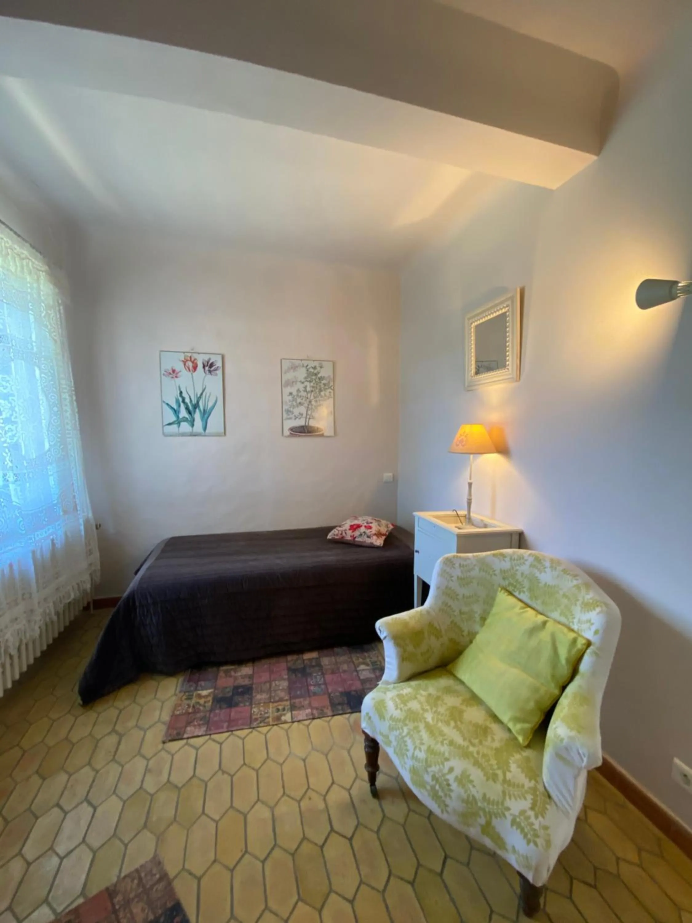 Bed in Chambre D'hôte La Beaudine