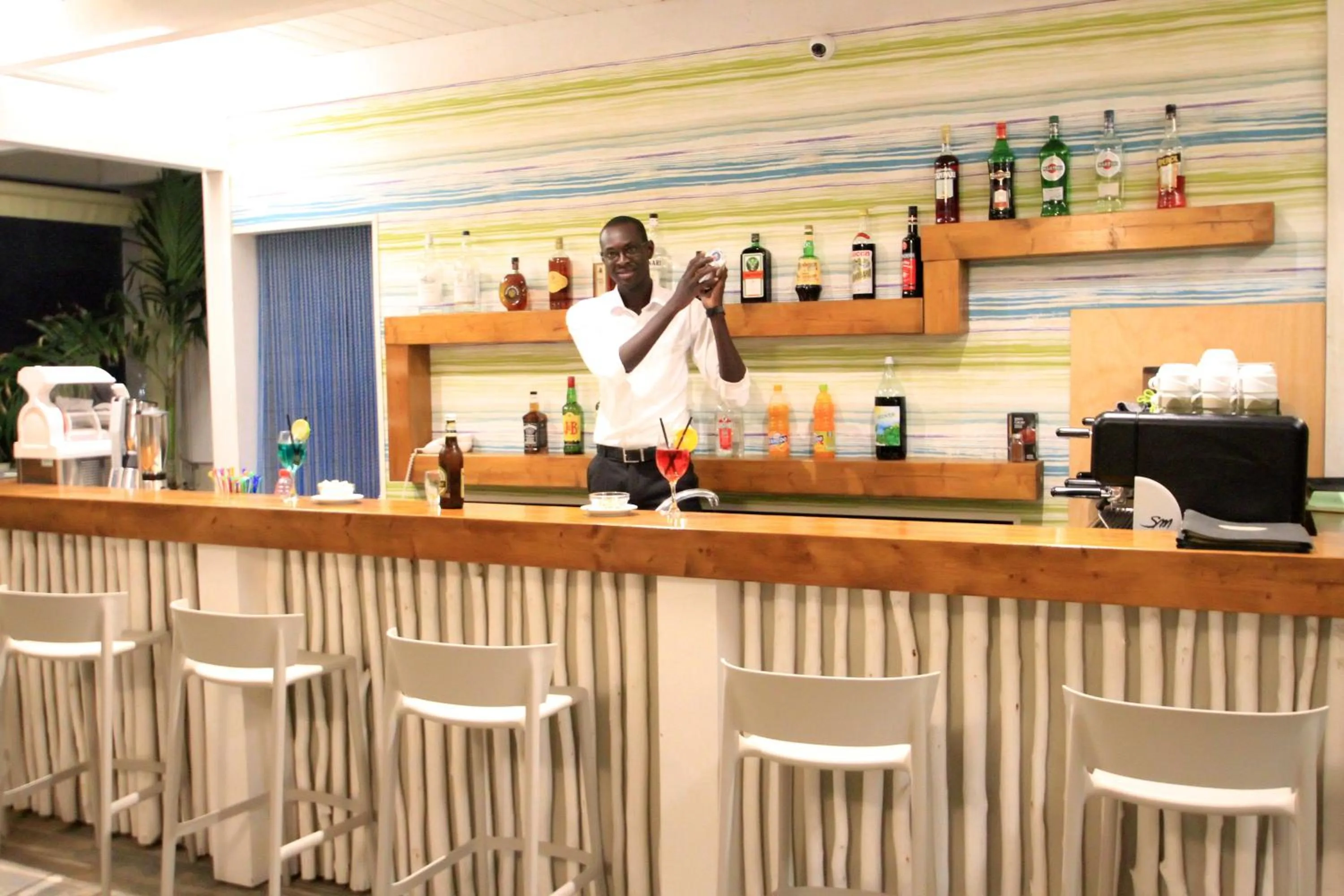 Lounge or bar in International Hotel Dakar