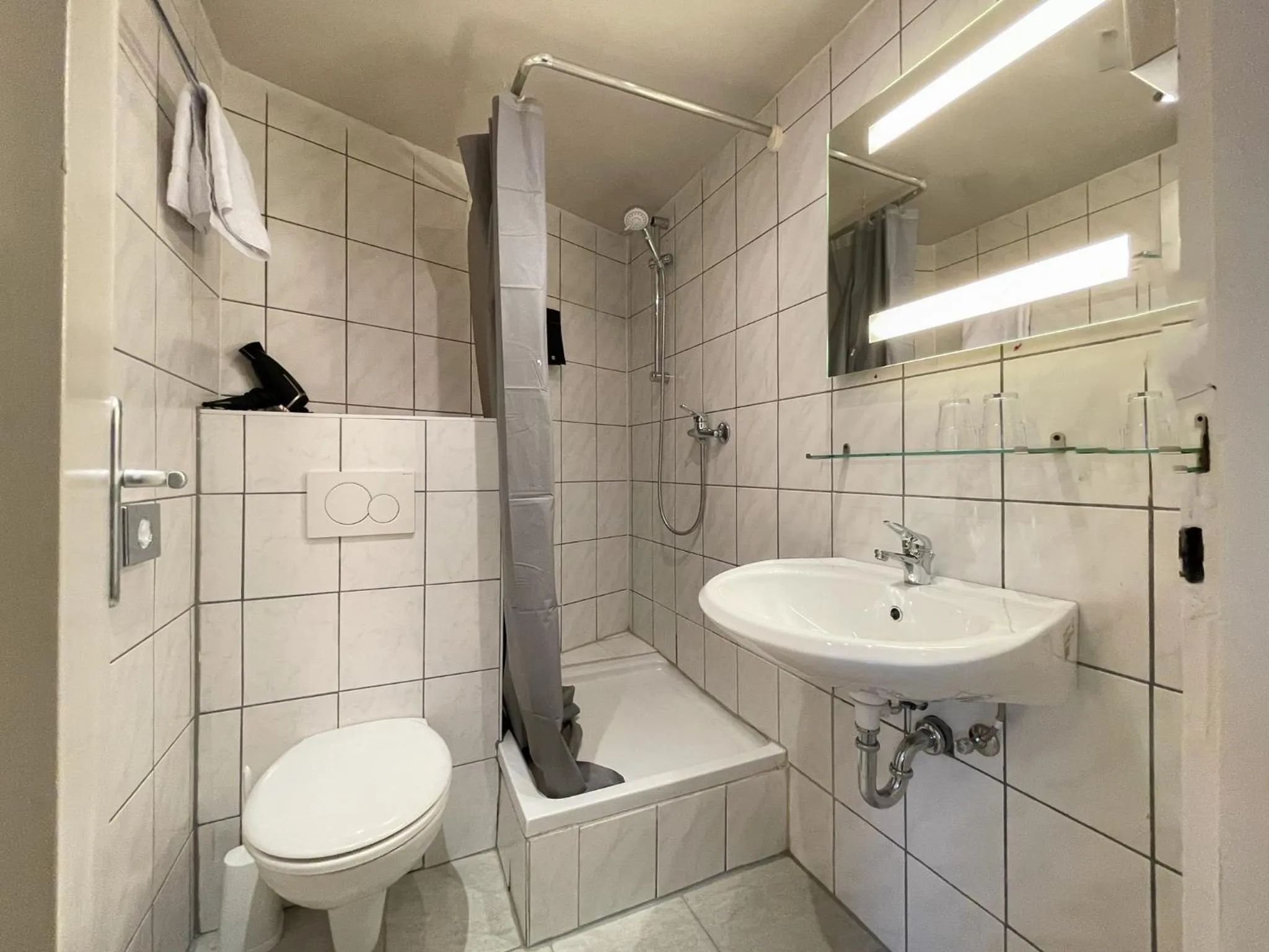 Bathroom in Hotel Sendlinger Tor