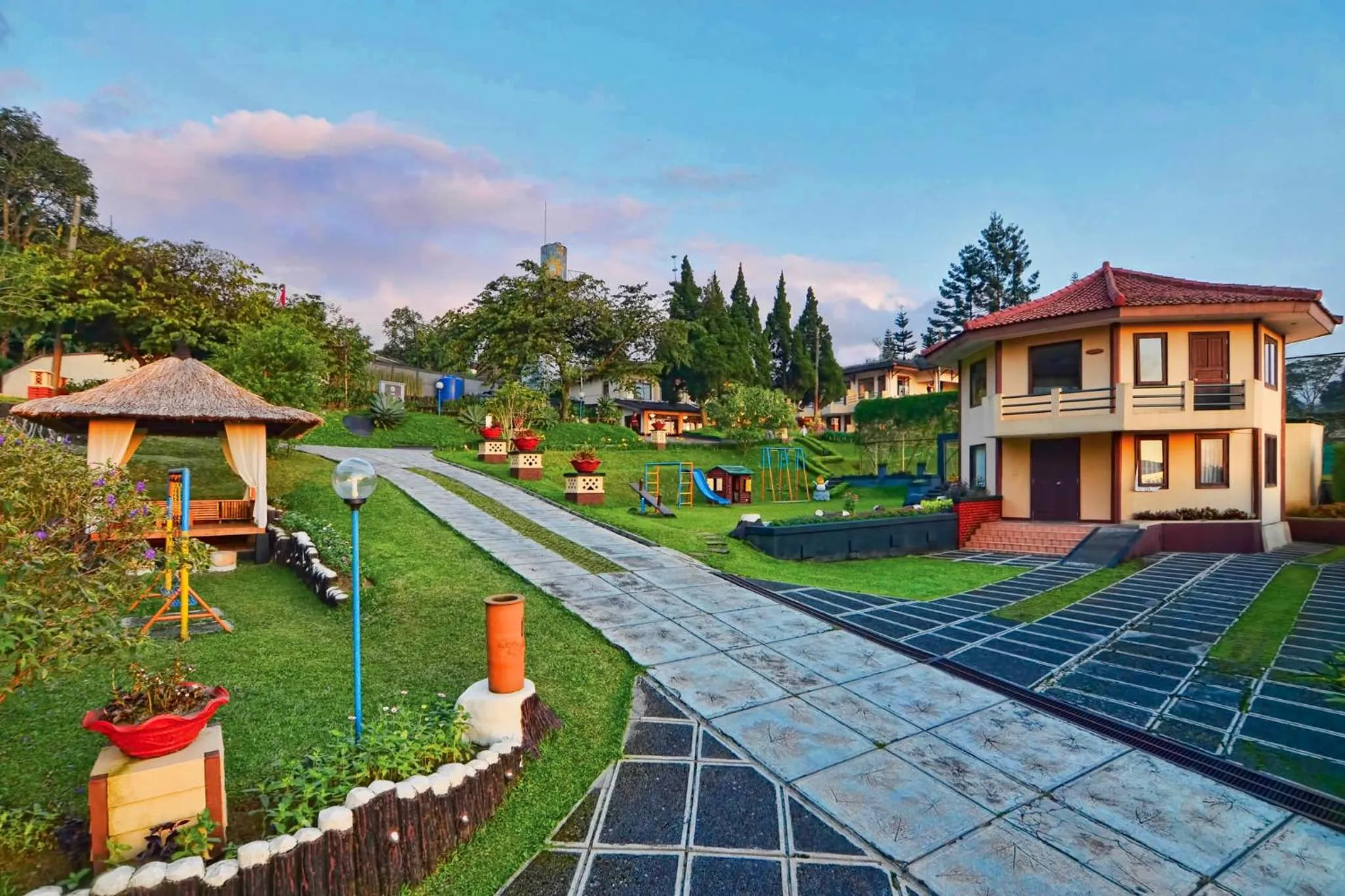 Natural landscape in The Jayakarta Cisarua