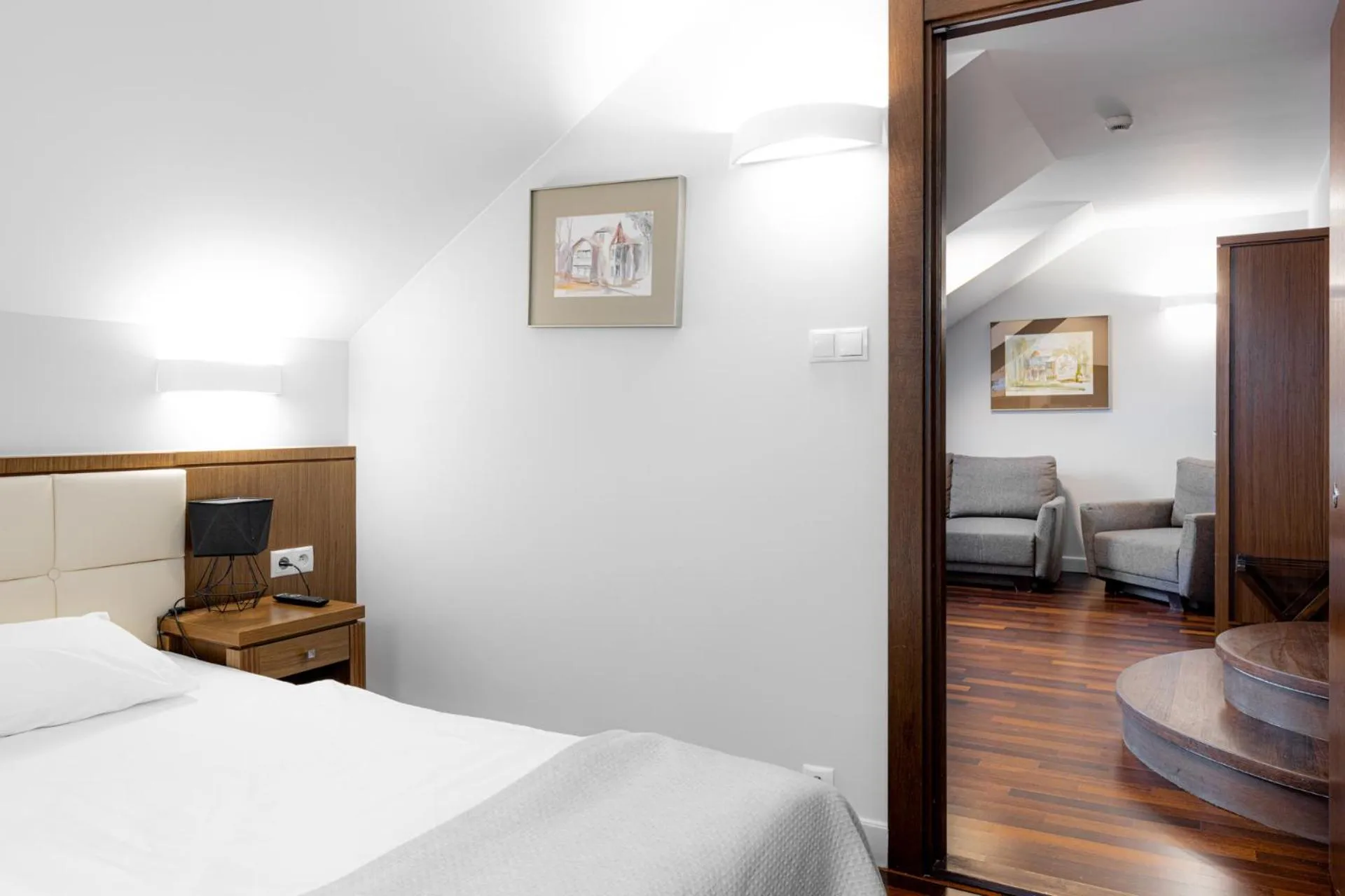 Bed in Kolumna Park Hotel