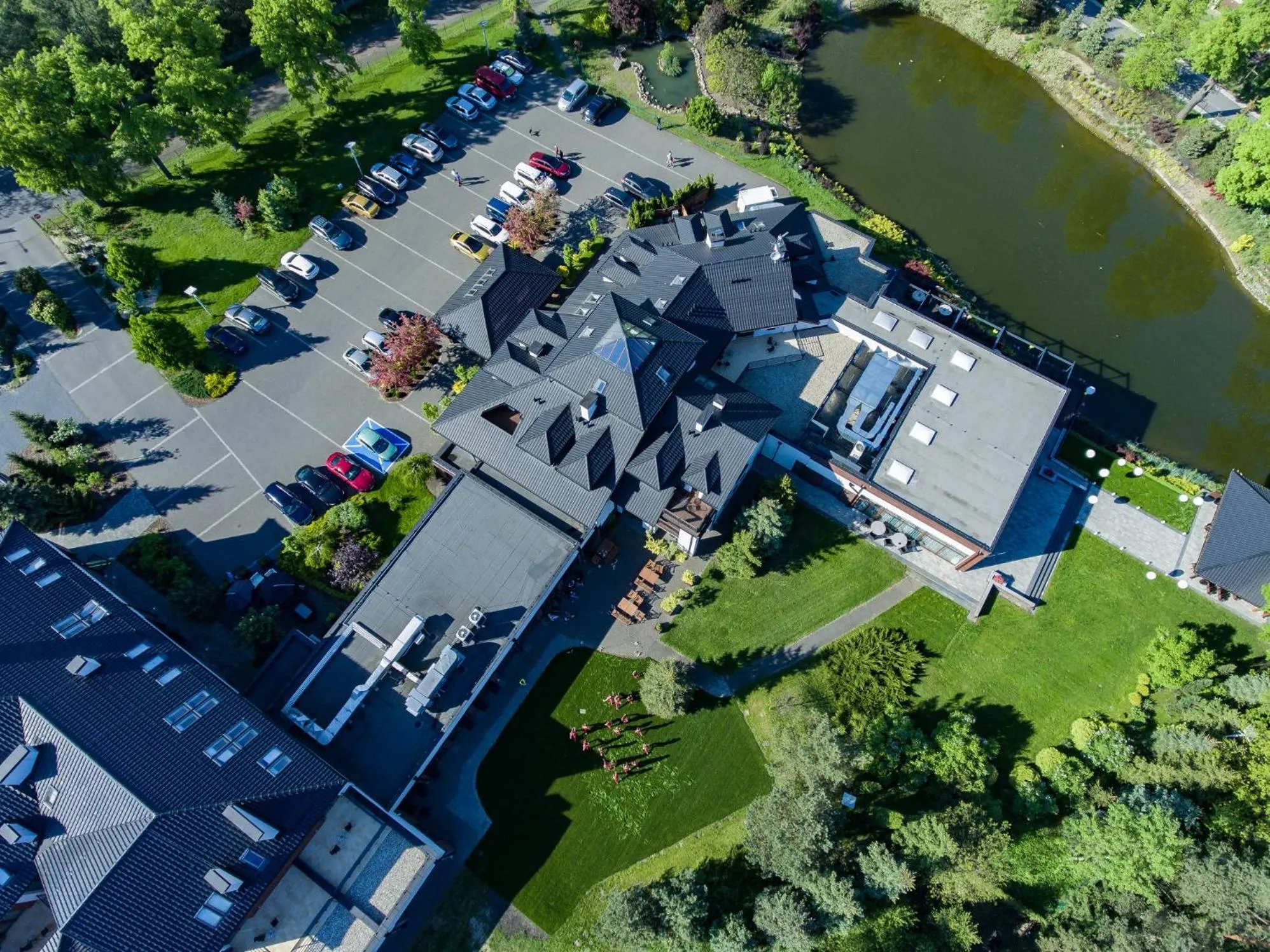 Bird's eye view in Kolumna Park Hotel