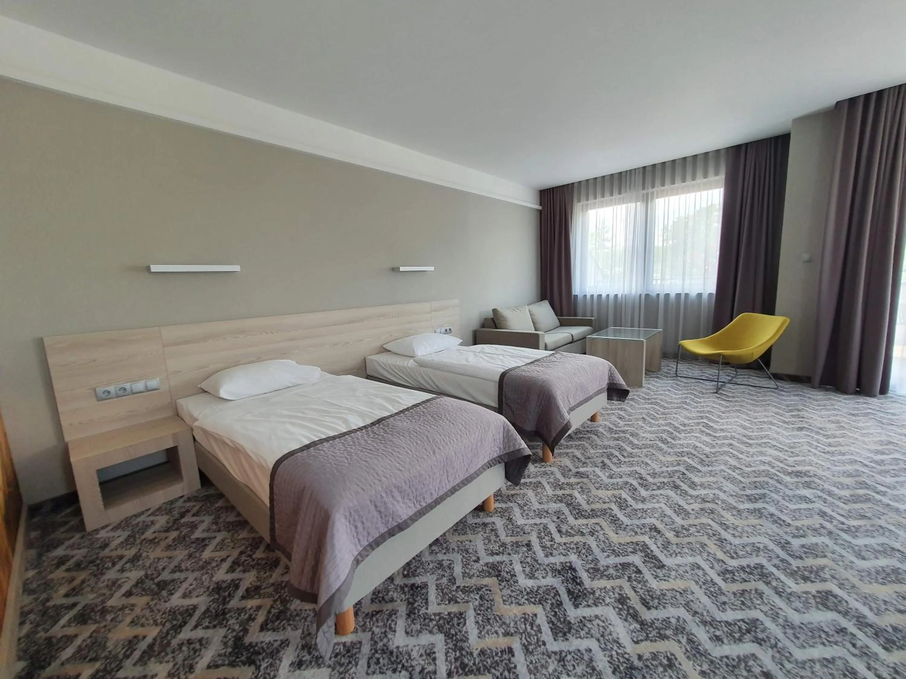 Bed in Kolumna Park Hotel