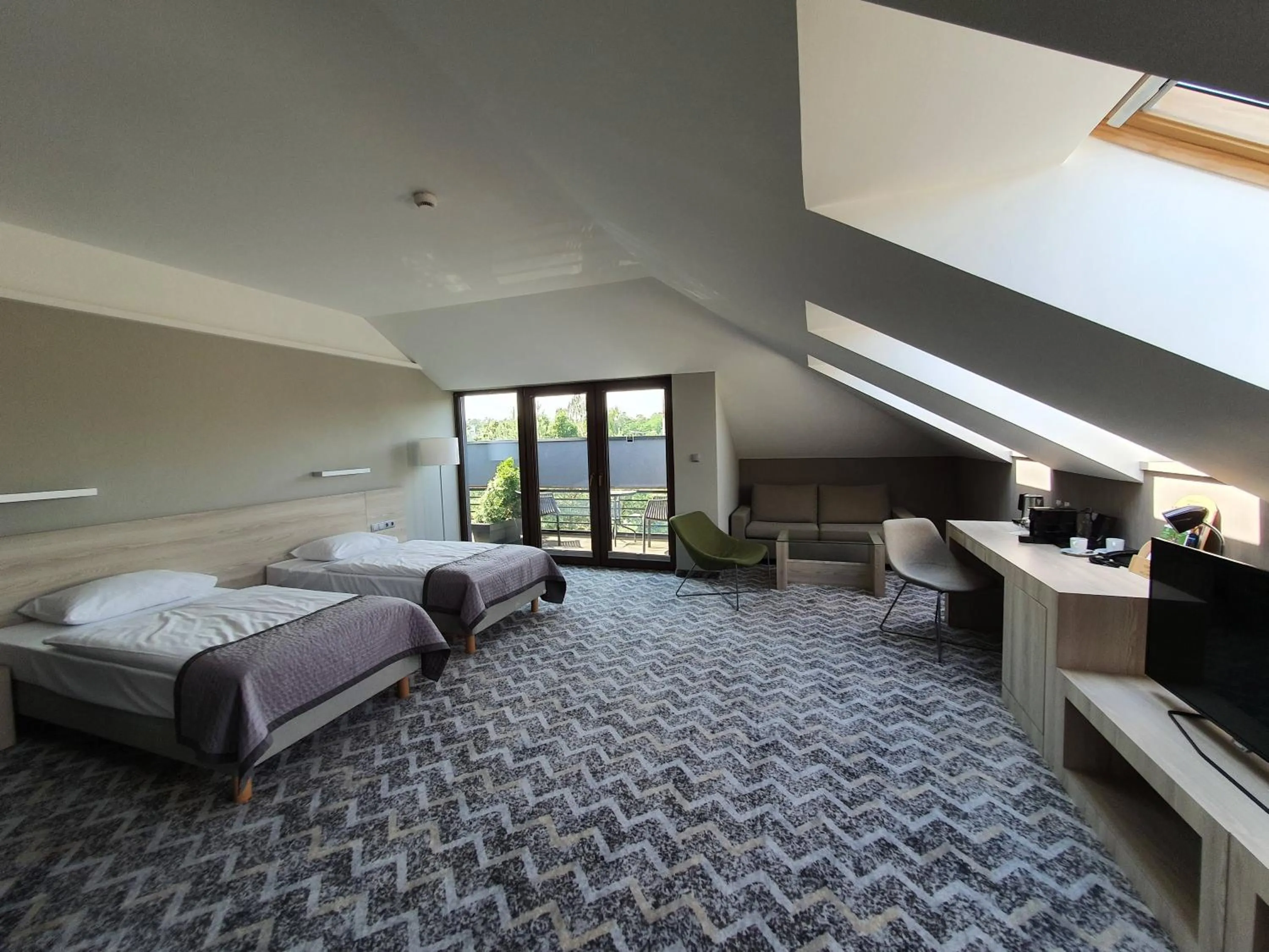 Bed in Kolumna Park Hotel