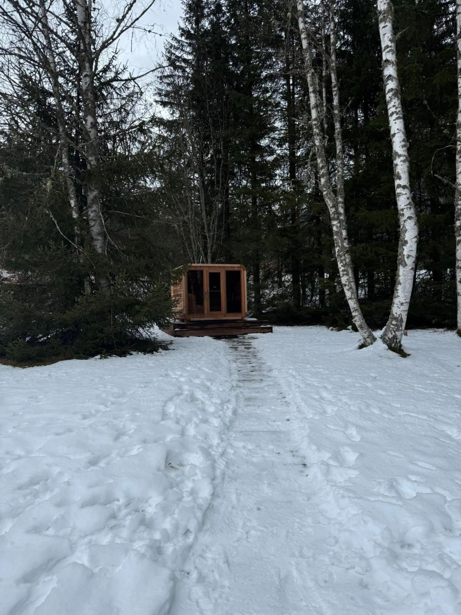Sauna in L'Arveyron Open House