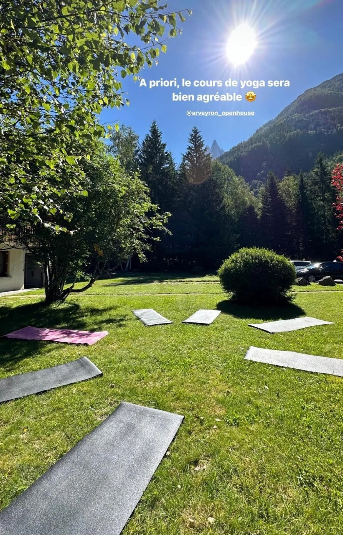 Garden in L'Arveyron Open House