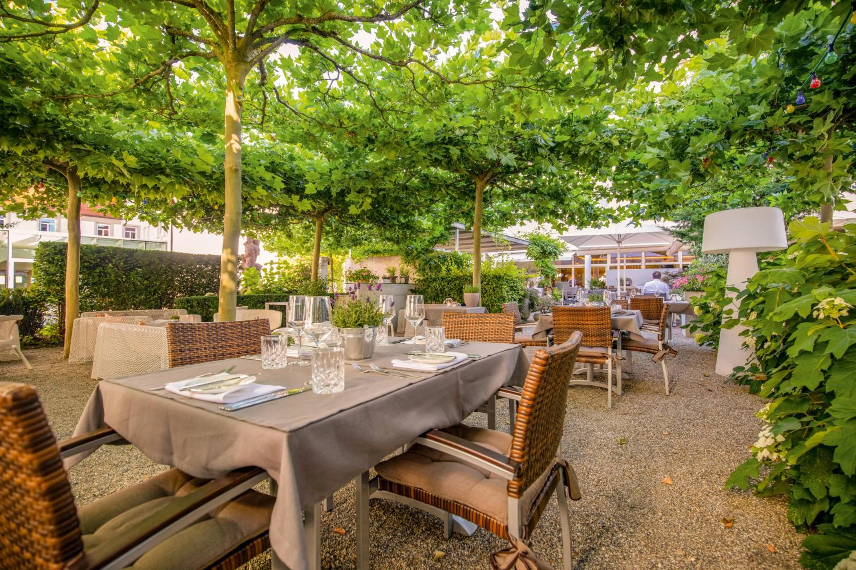 Restaurant/places to eat in Romantik Hotel Kleber Post