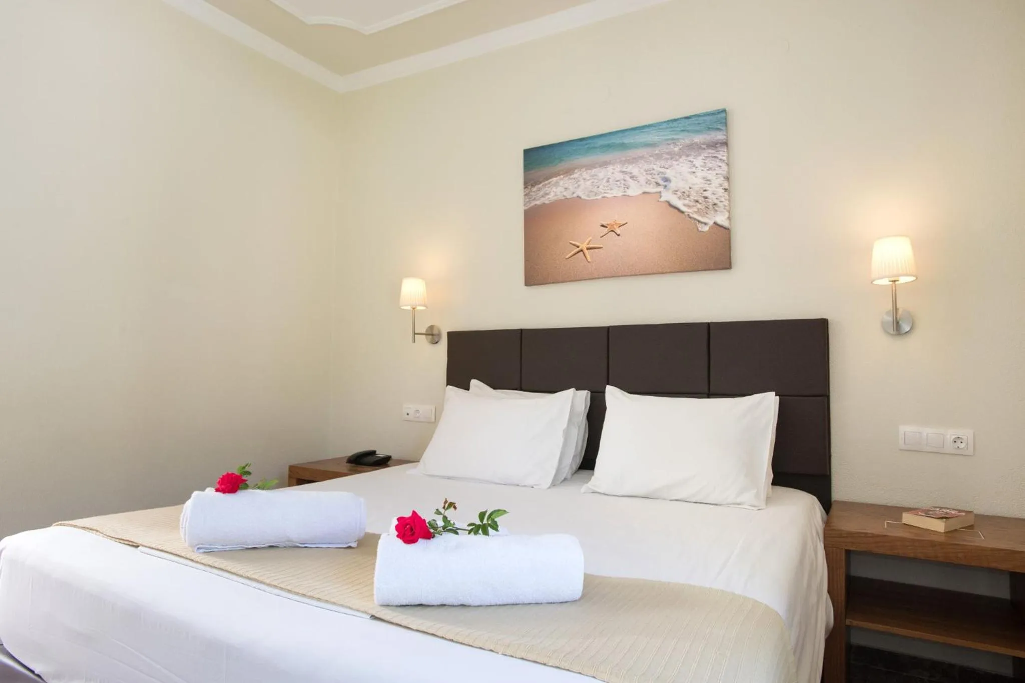 Bed in Hotel Kaiser Bridge