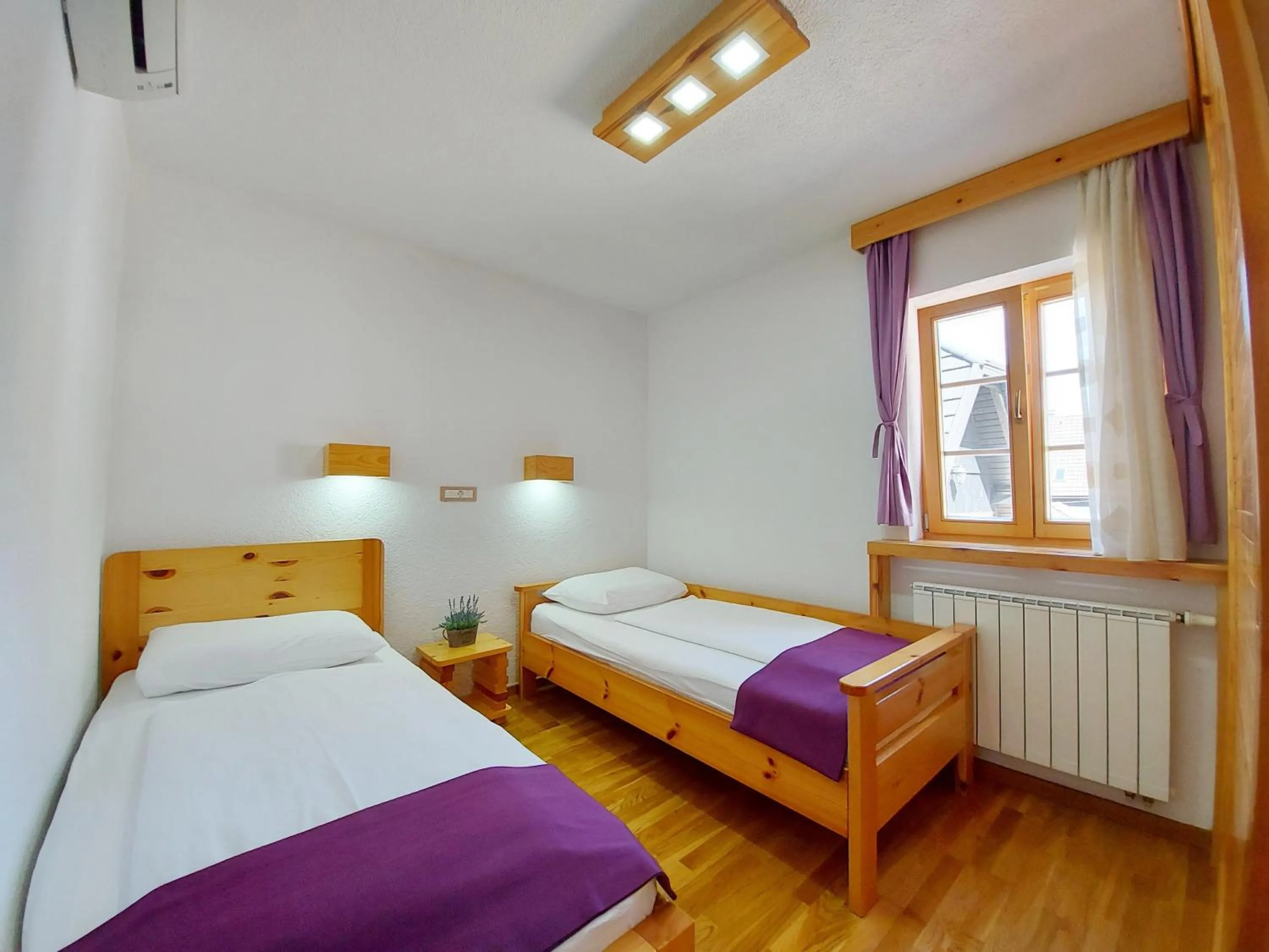 Bed in Plitvice Ethno House