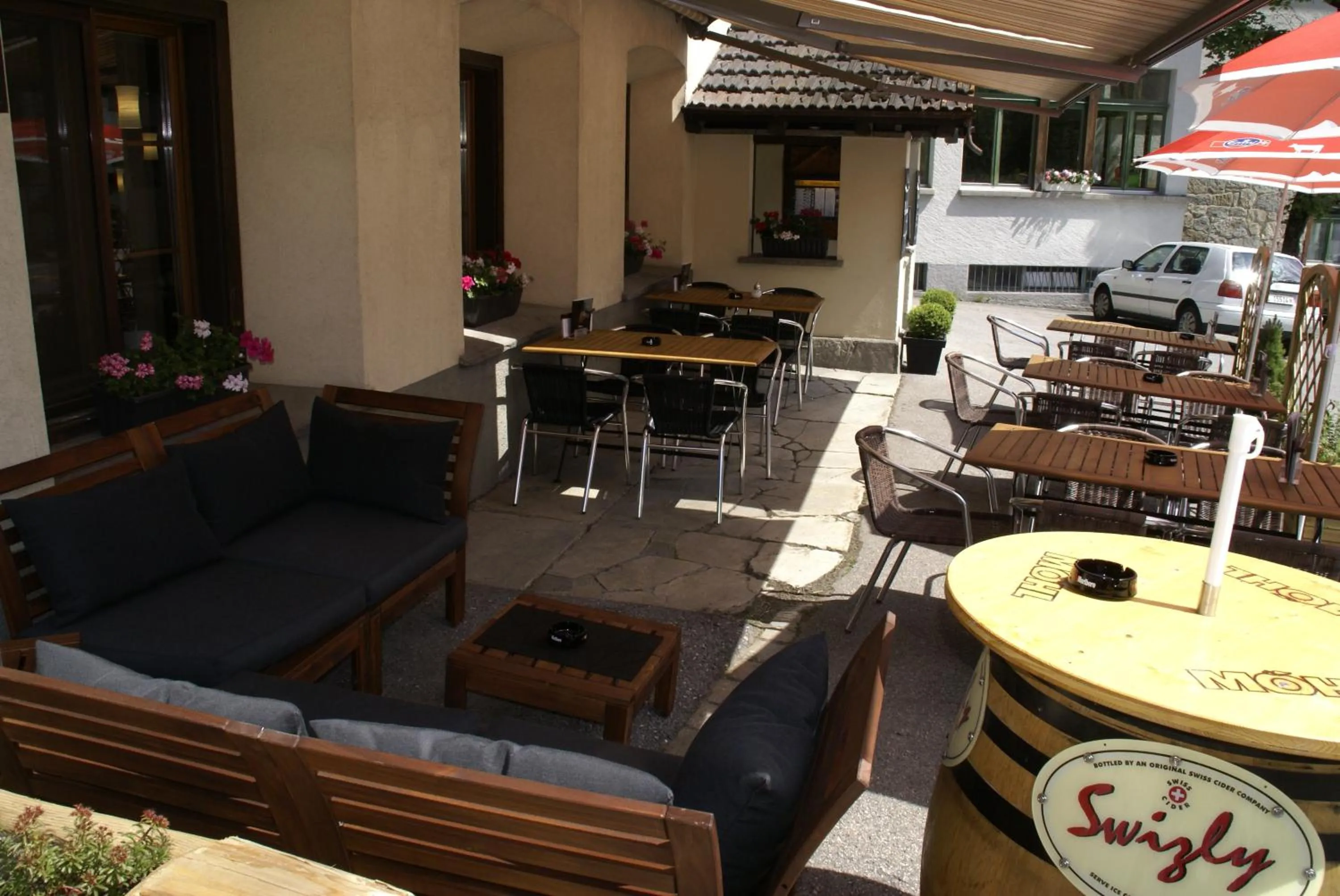 Facade/entrance in Adventure Hostel