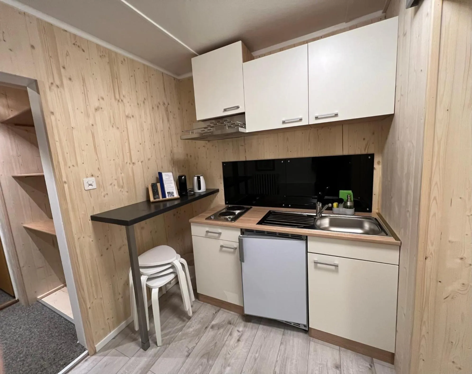 Kitchen or kitchenette in Adventure Hostel