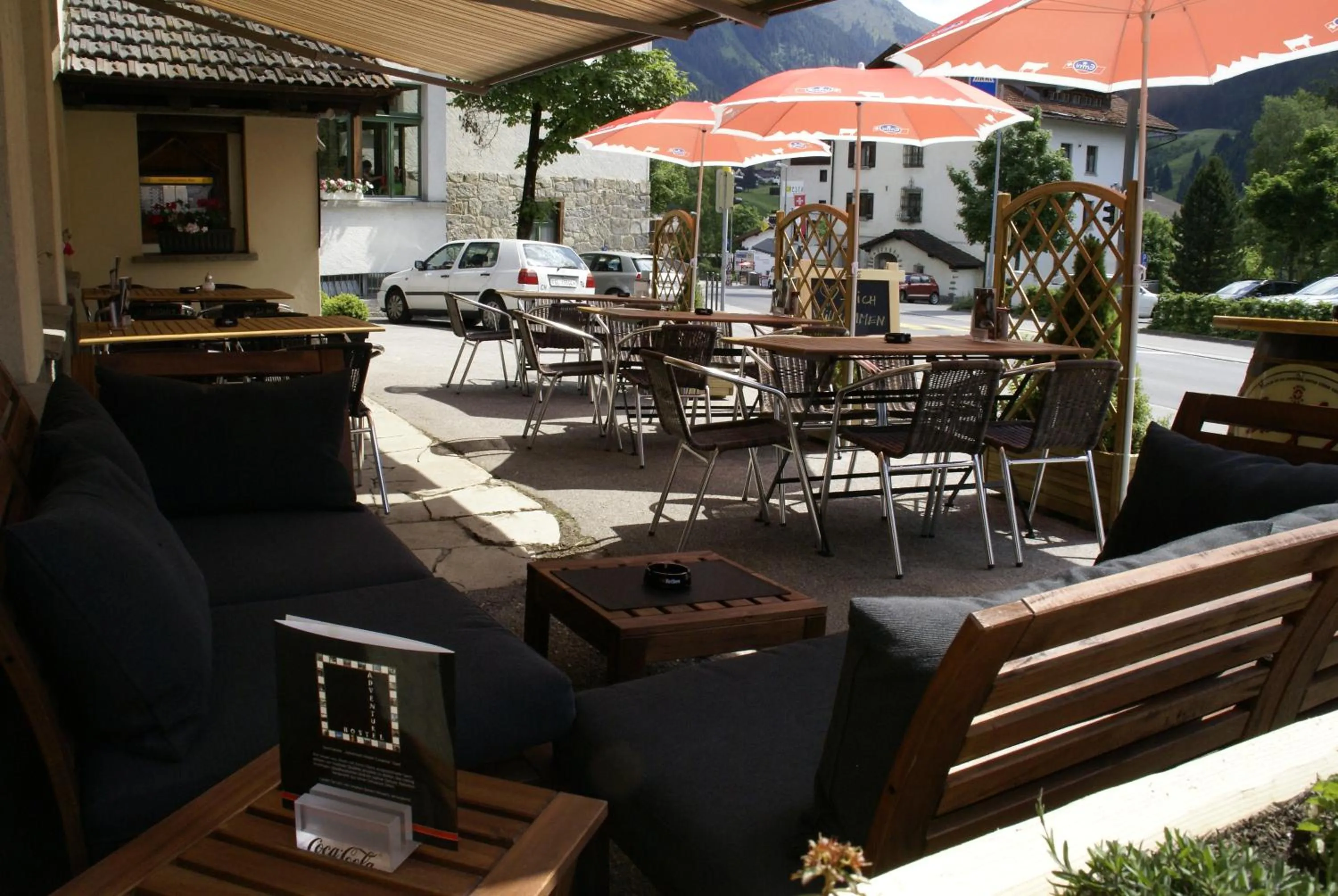 Balcony/Terrace in Adventure Hostel