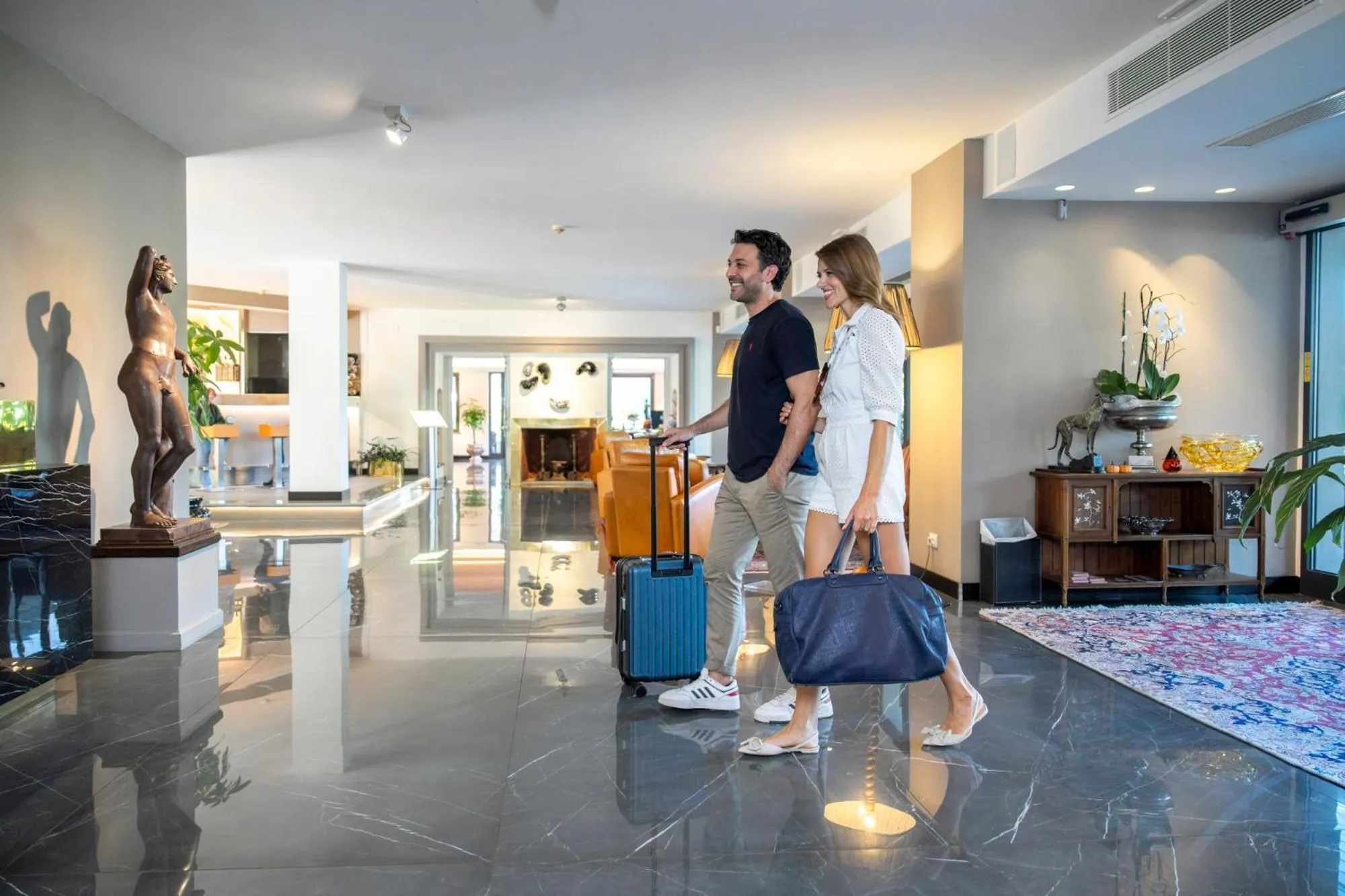 Lobby or reception in Hotel St.Mauritius