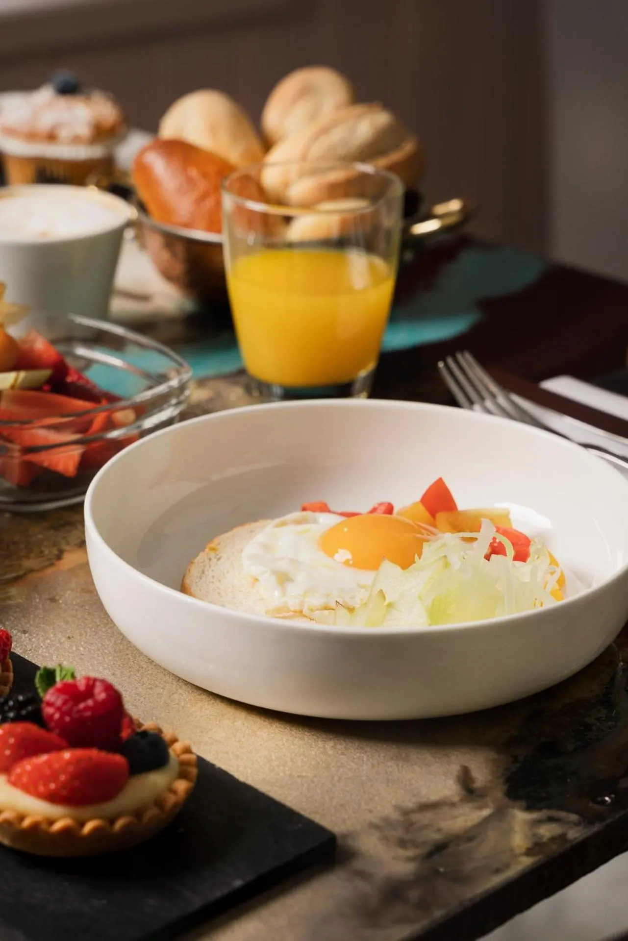 Breakfast in Hotel St.Mauritius