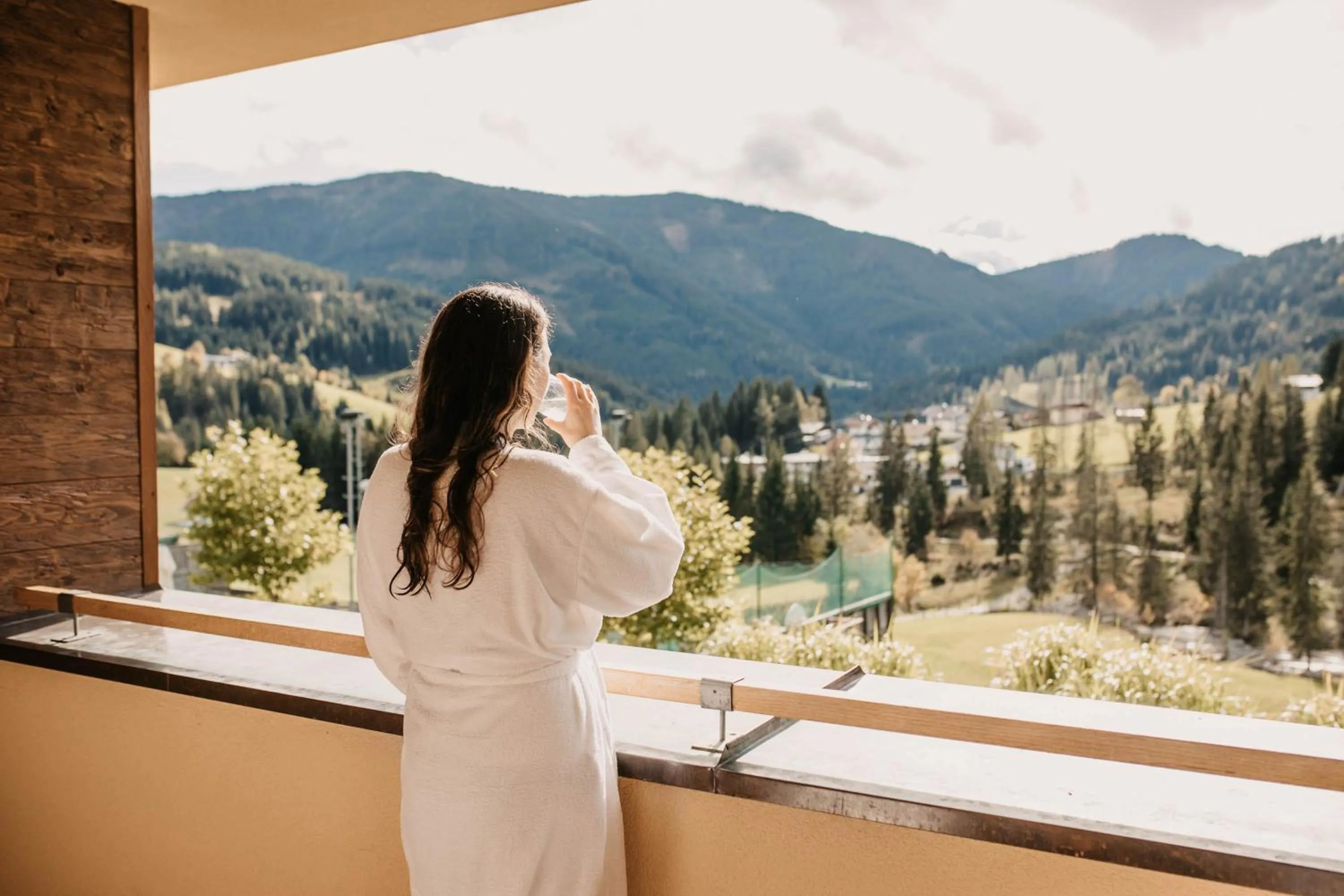 Sauna in Hotel Neubergerhof