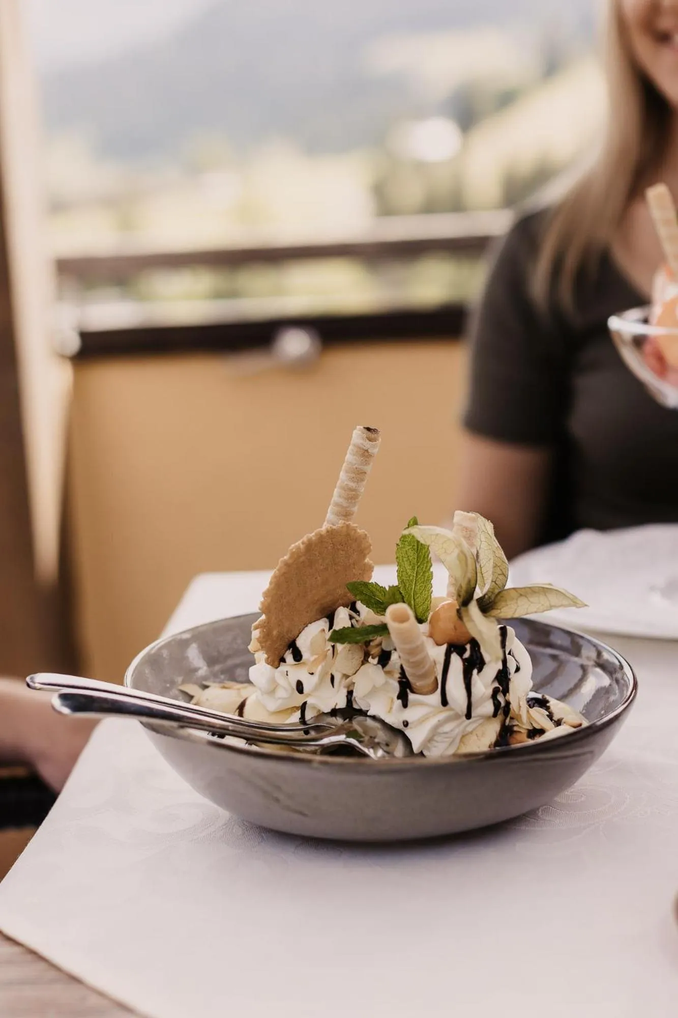 Restaurant/places to eat in Hotel Neubergerhof