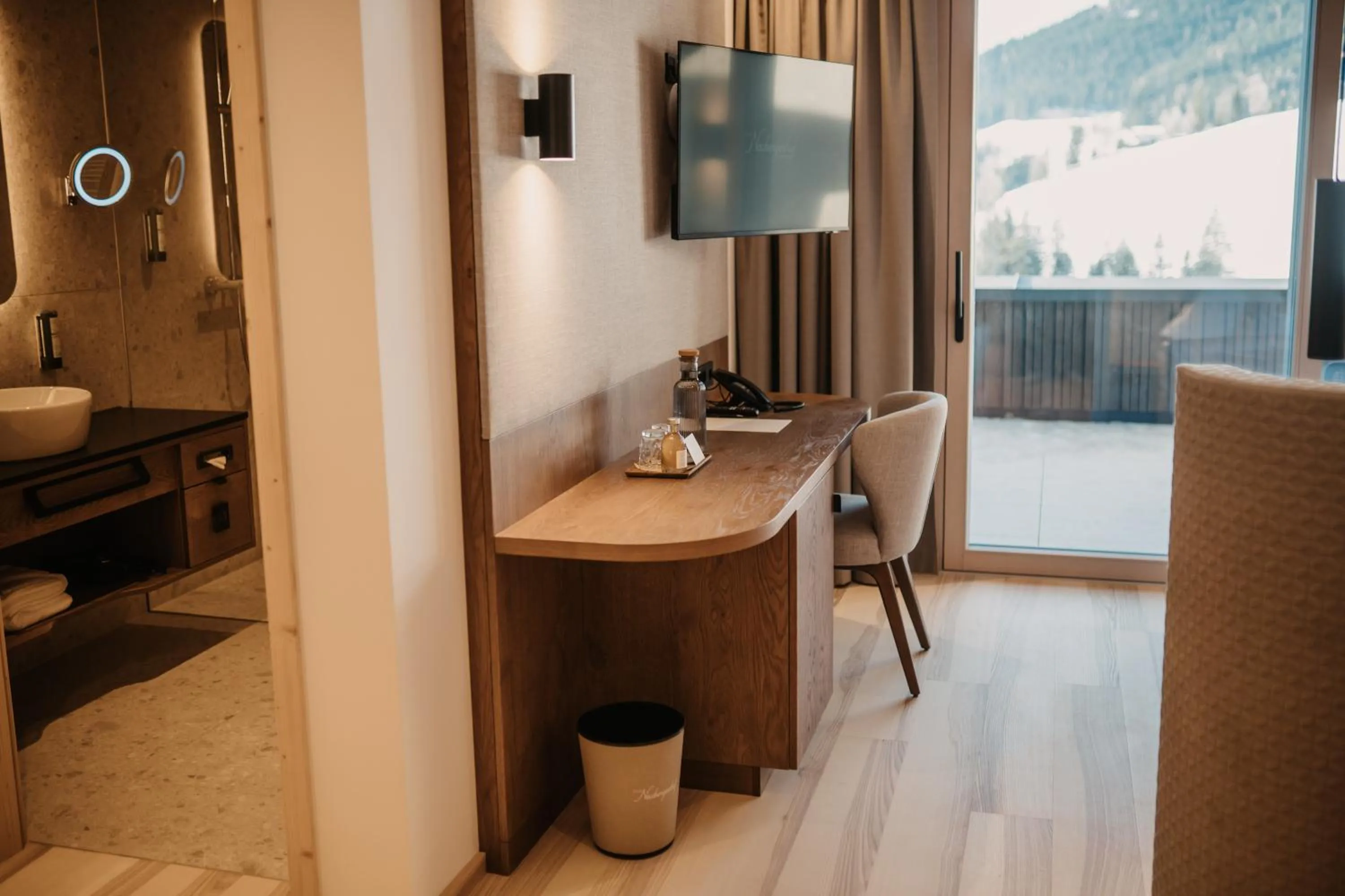 Seating area in Hotel Neubergerhof