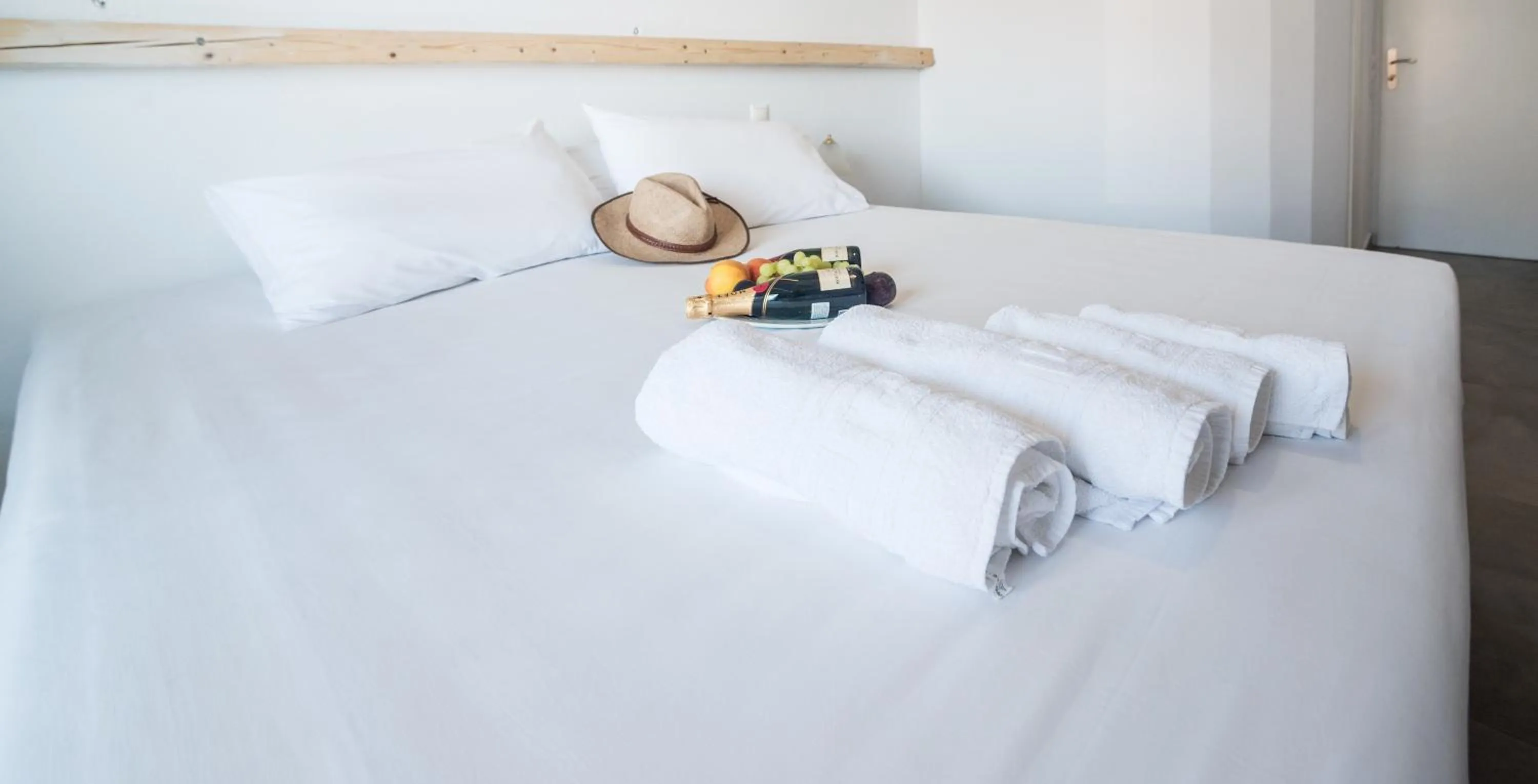 Bed in Ifestia Hotel