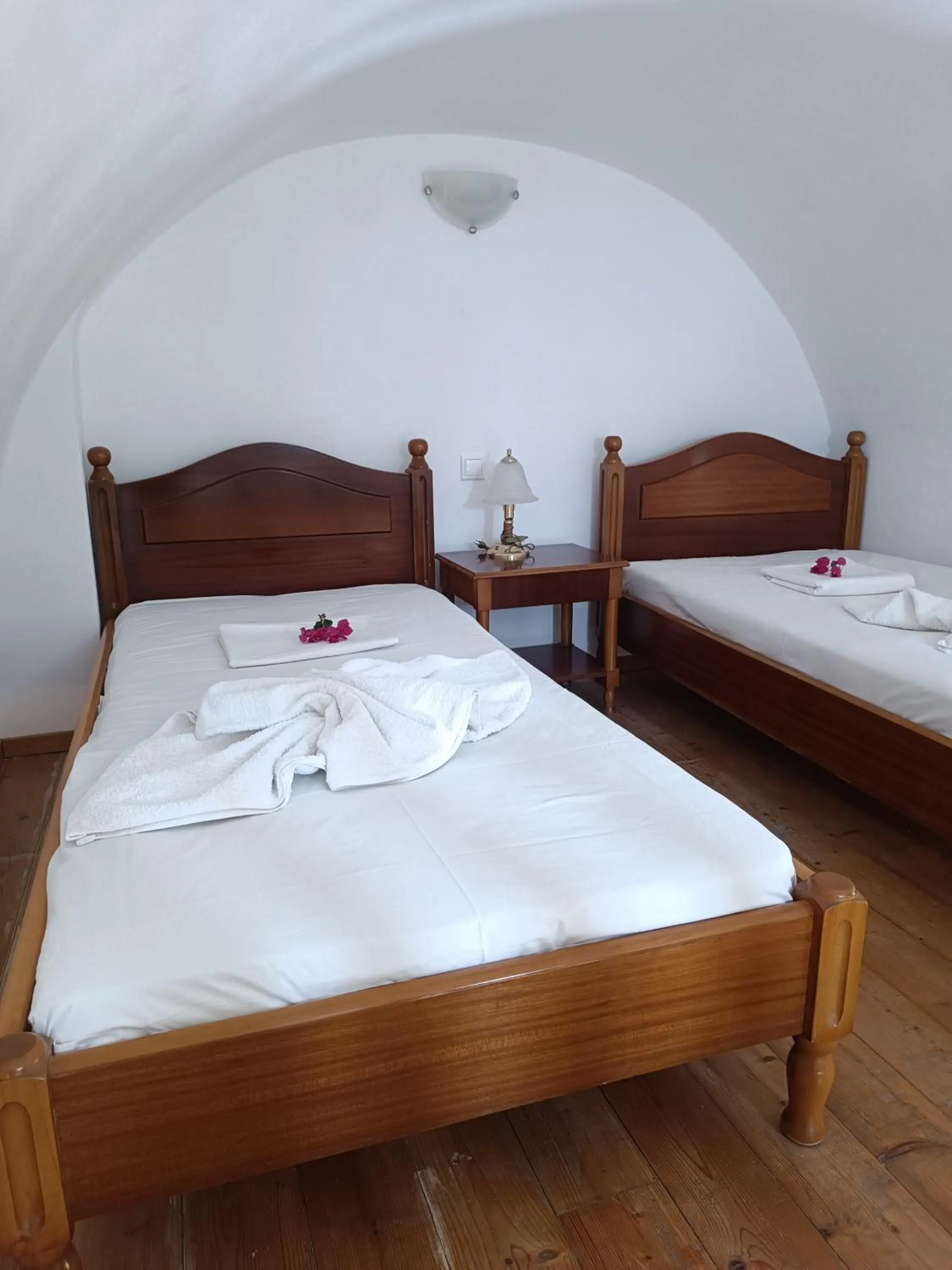 Bed in Ifestia Hotel