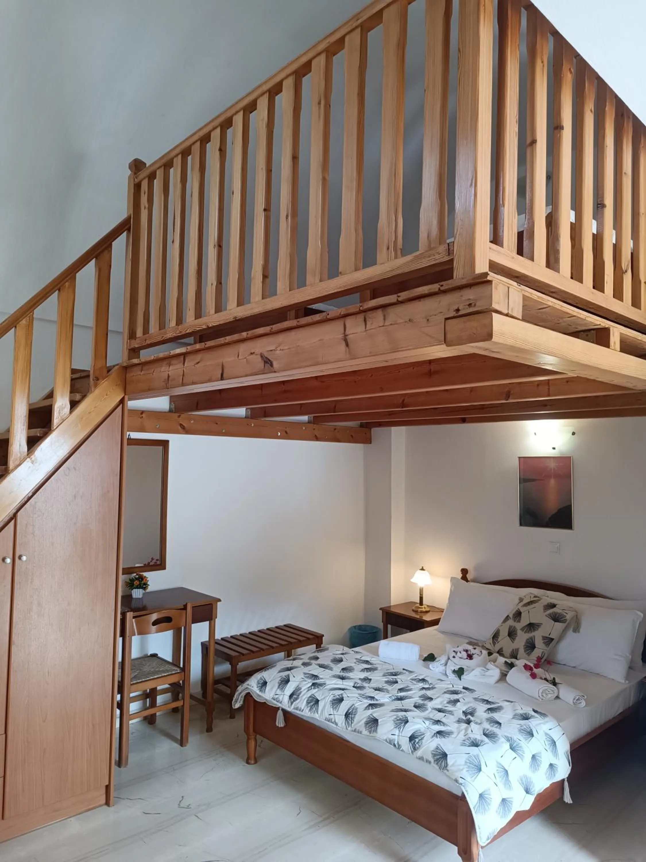 Bed in Ifestia Hotel