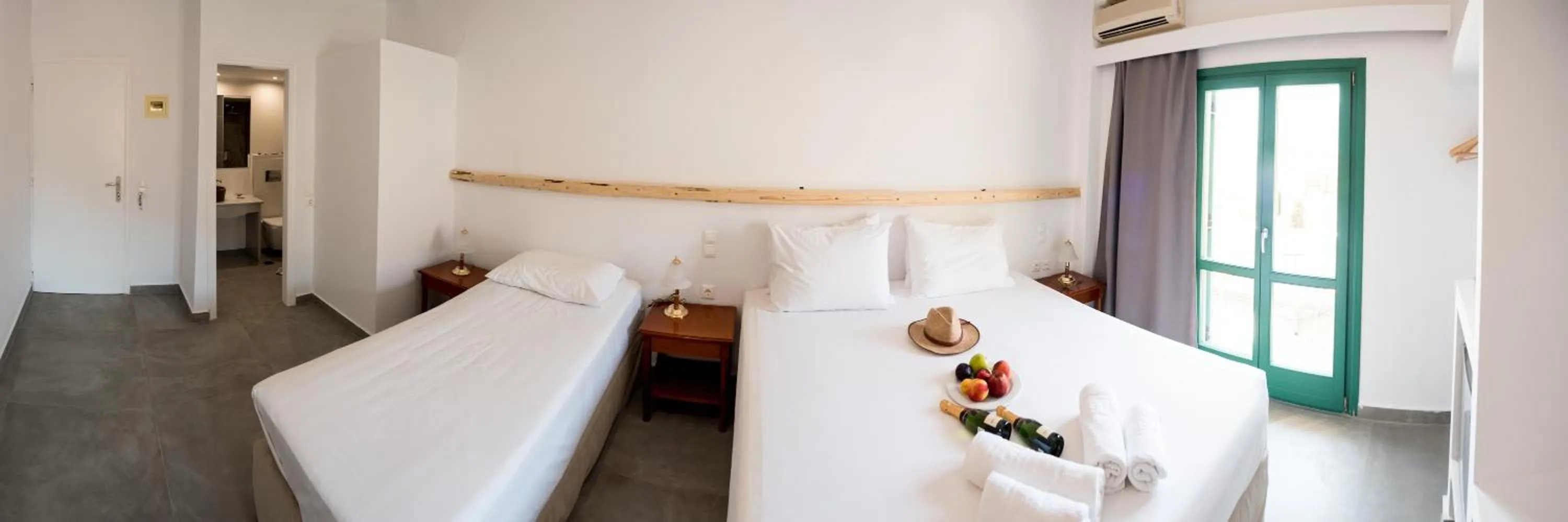 Bed in Ifestia Hotel