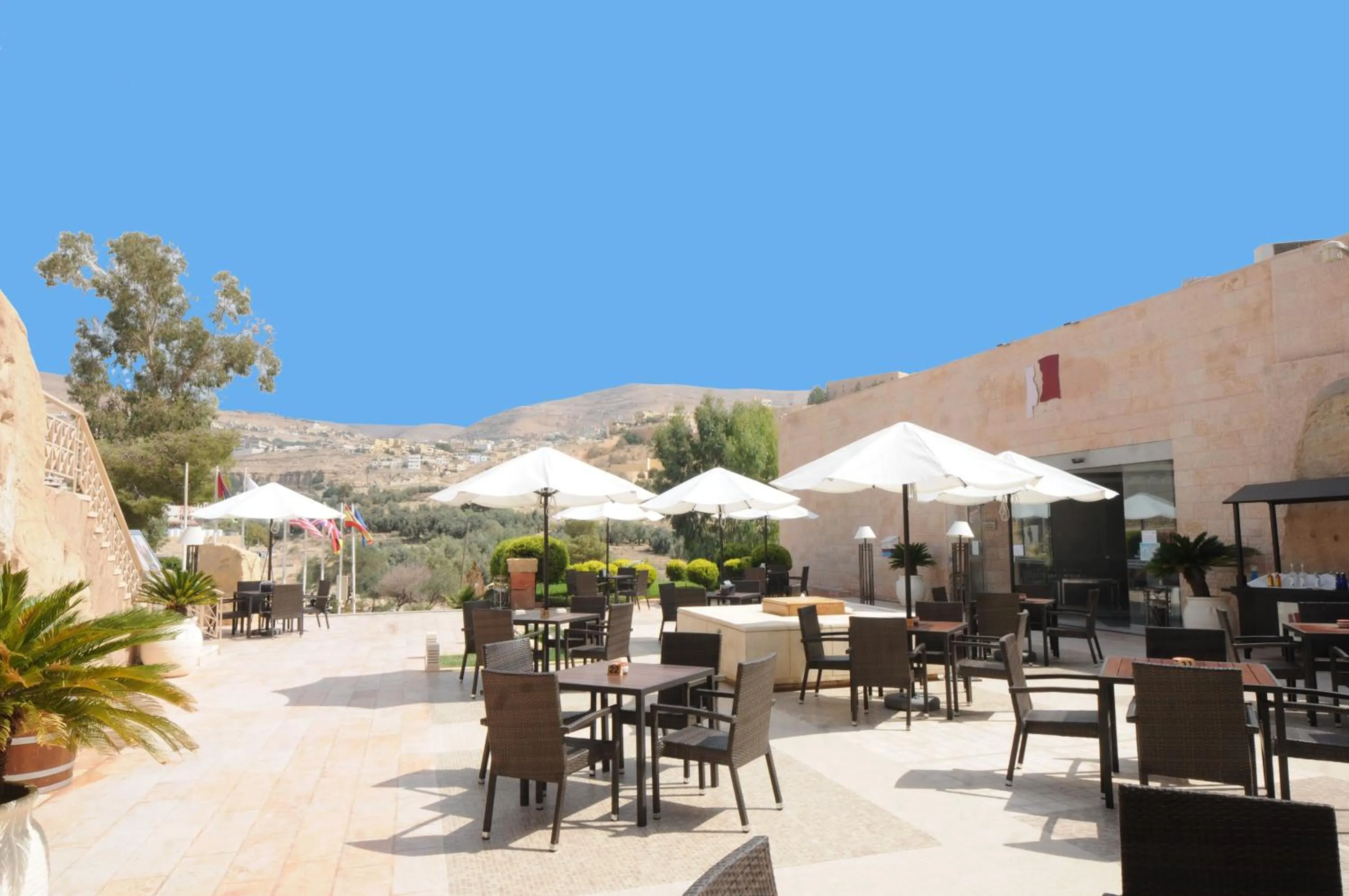 Property building in Petra Guest House Hotel