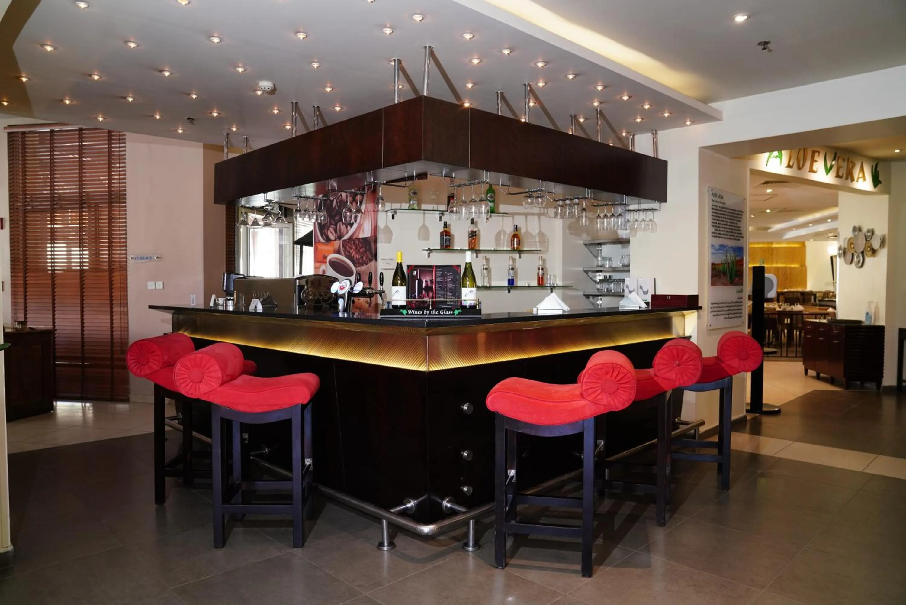 Lounge or bar in Petra Guest House Hotel