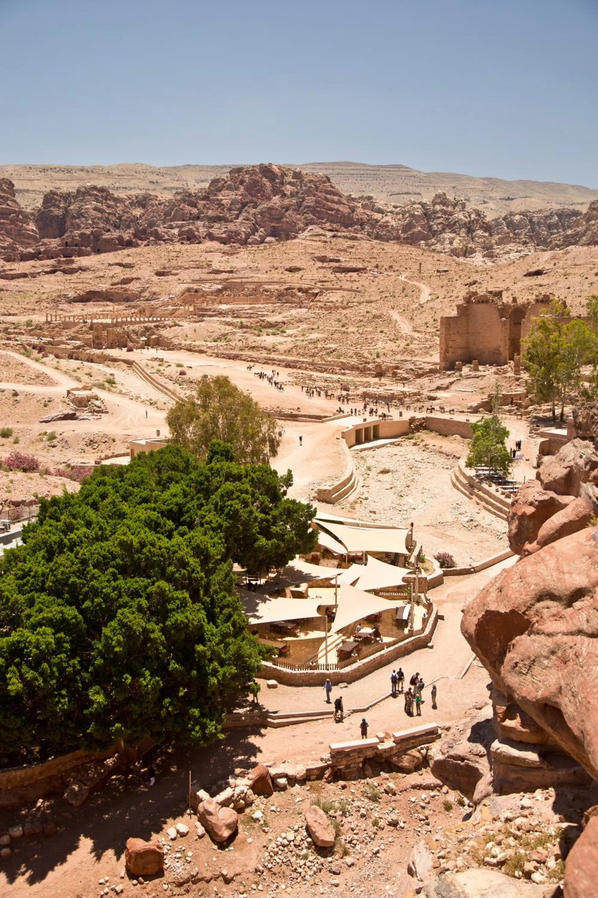 Natural landscape in Petra Guest House Hotel