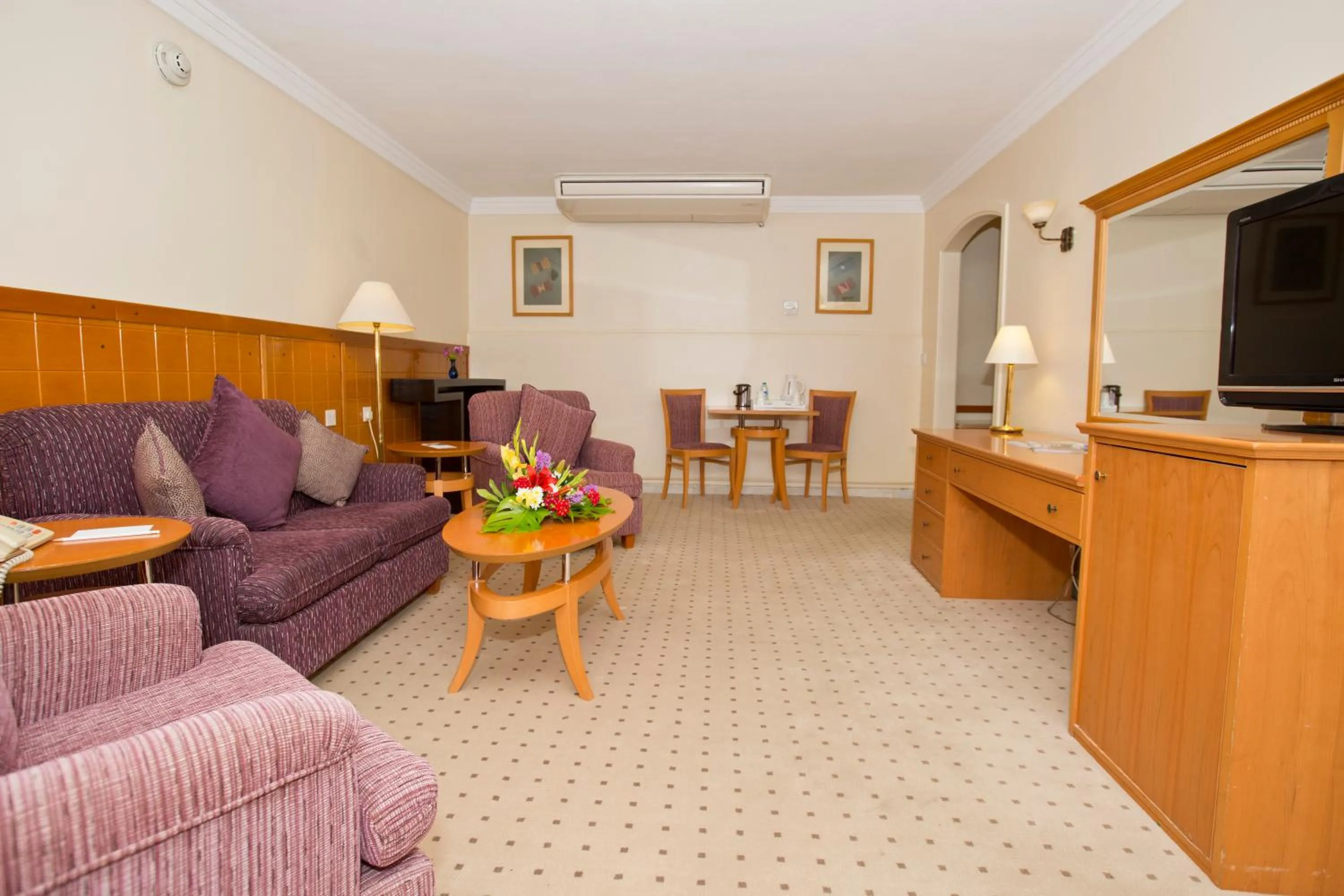 Living room in Petra Guest House Hotel