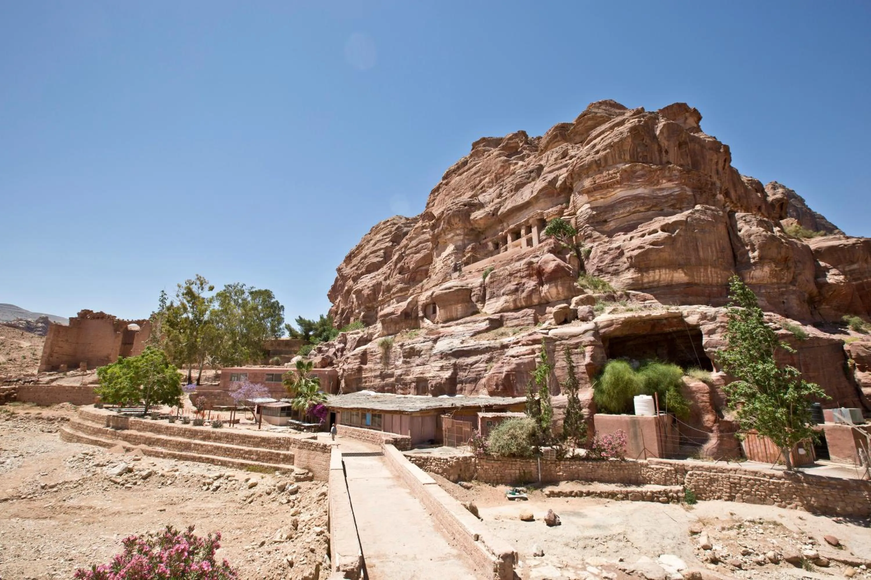 Natural landscape in Petra Guest House Hotel