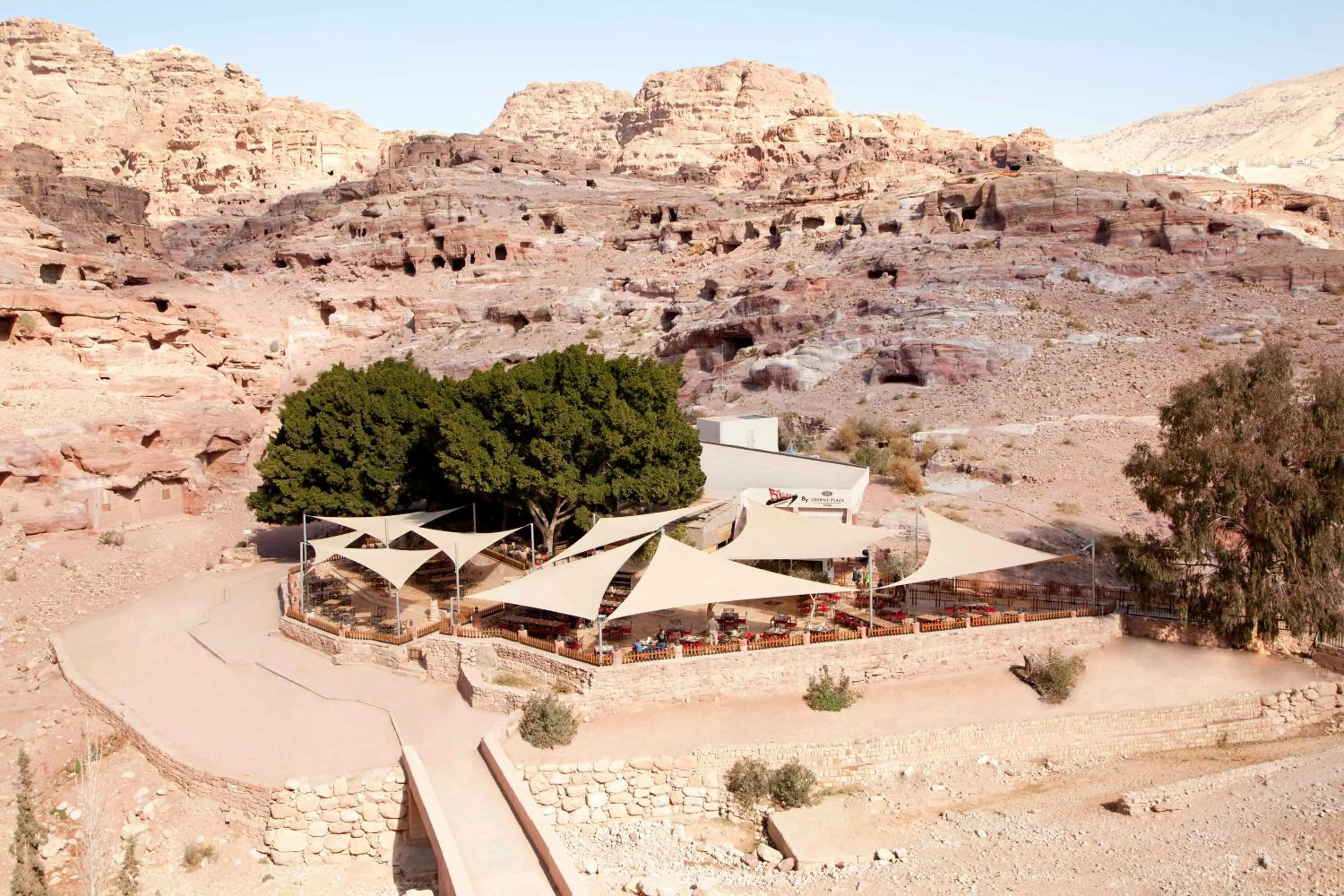 Natural landscape in Petra Guest House Hotel