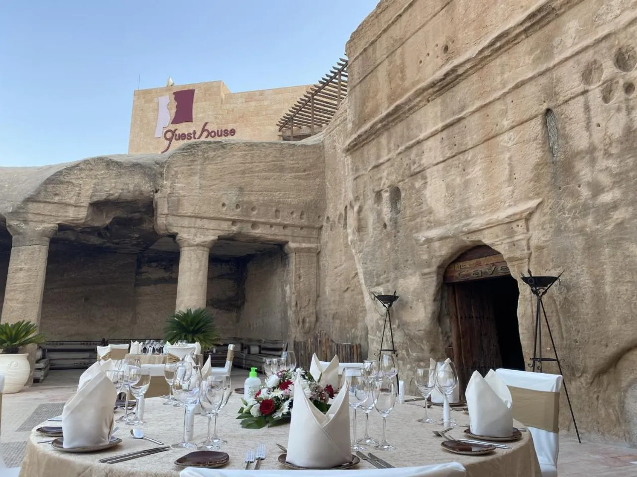 Lounge or bar in Petra Guest House Hotel