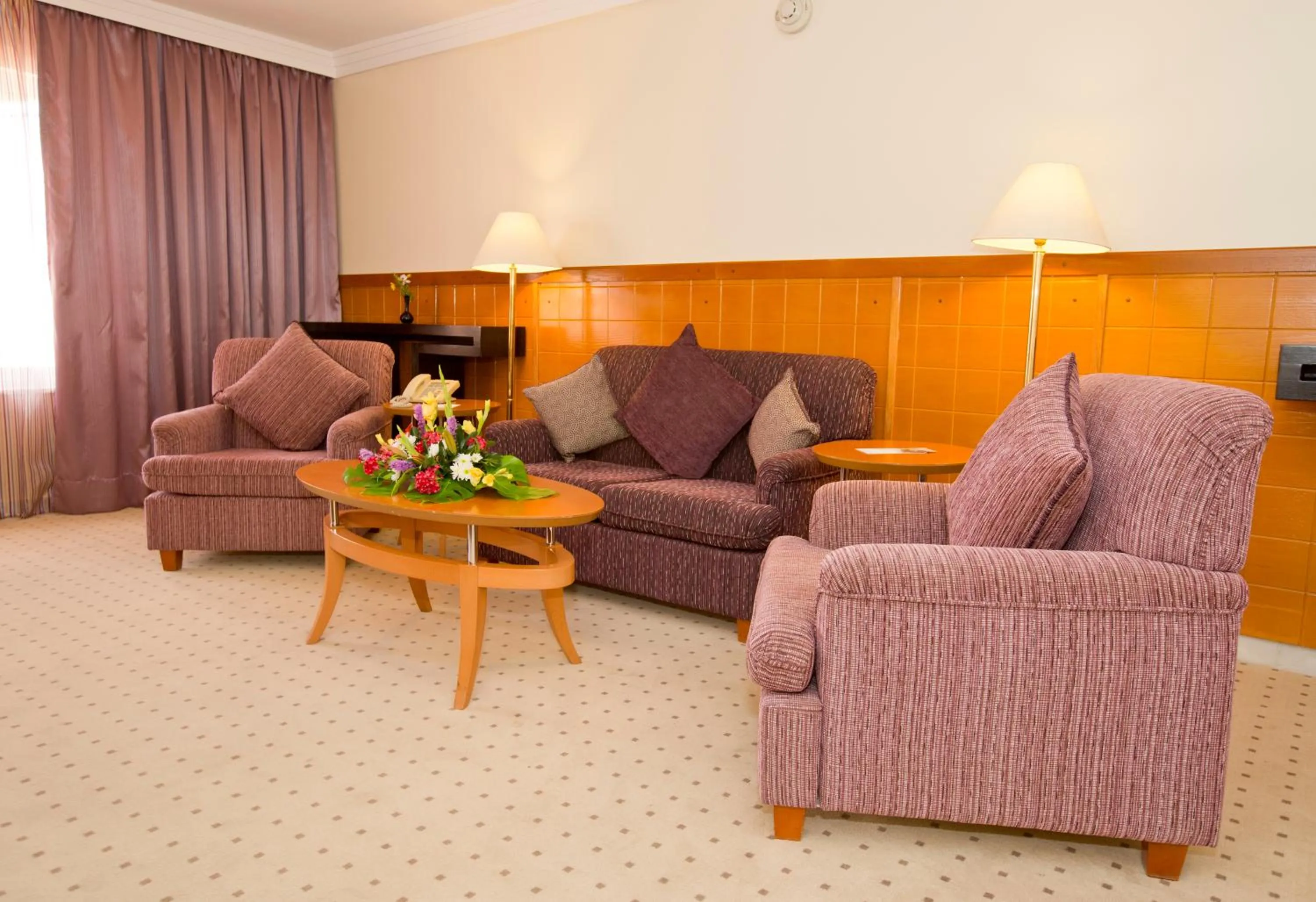 Living room in Petra Guest House Hotel