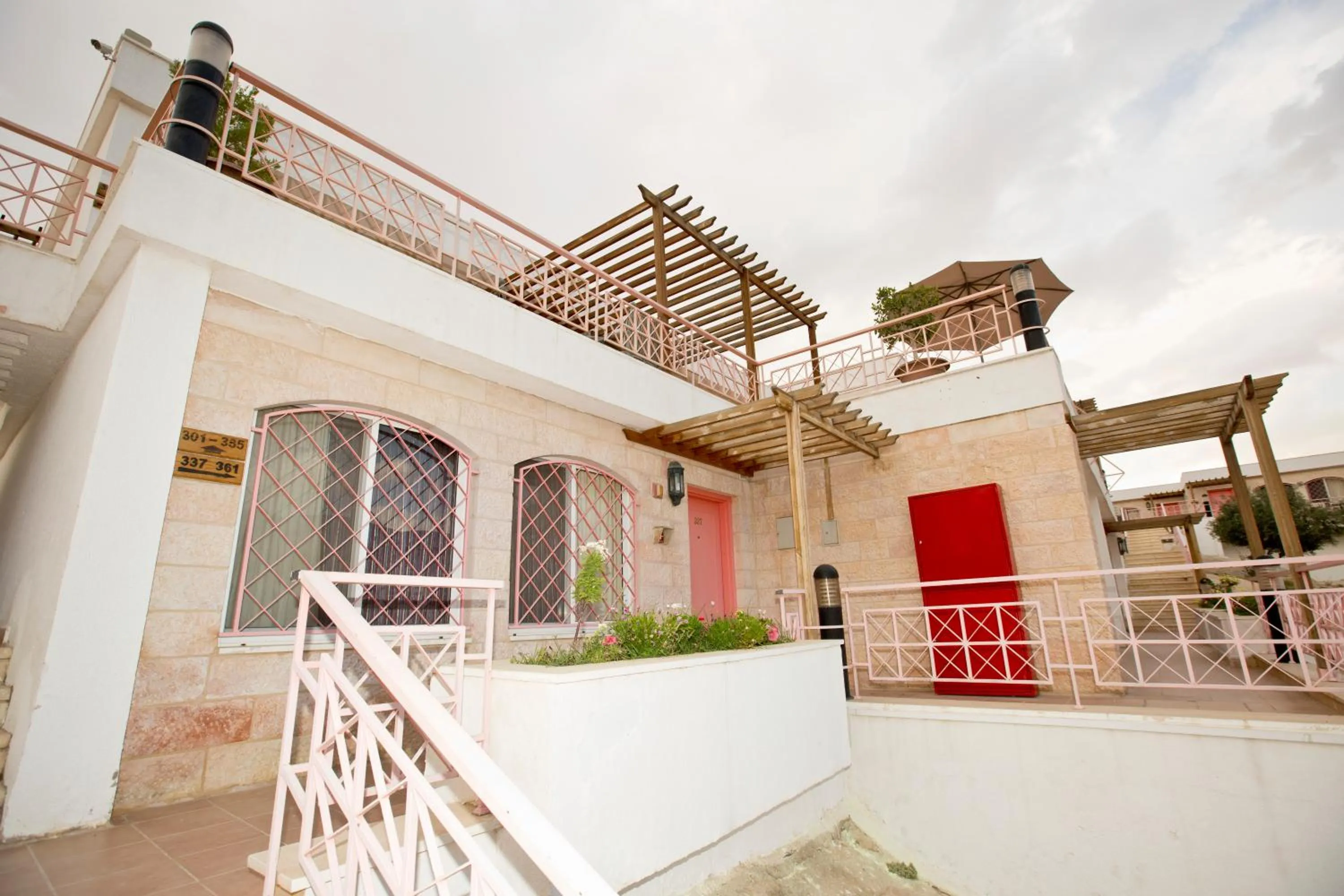 Property building in Petra Guest House Hotel