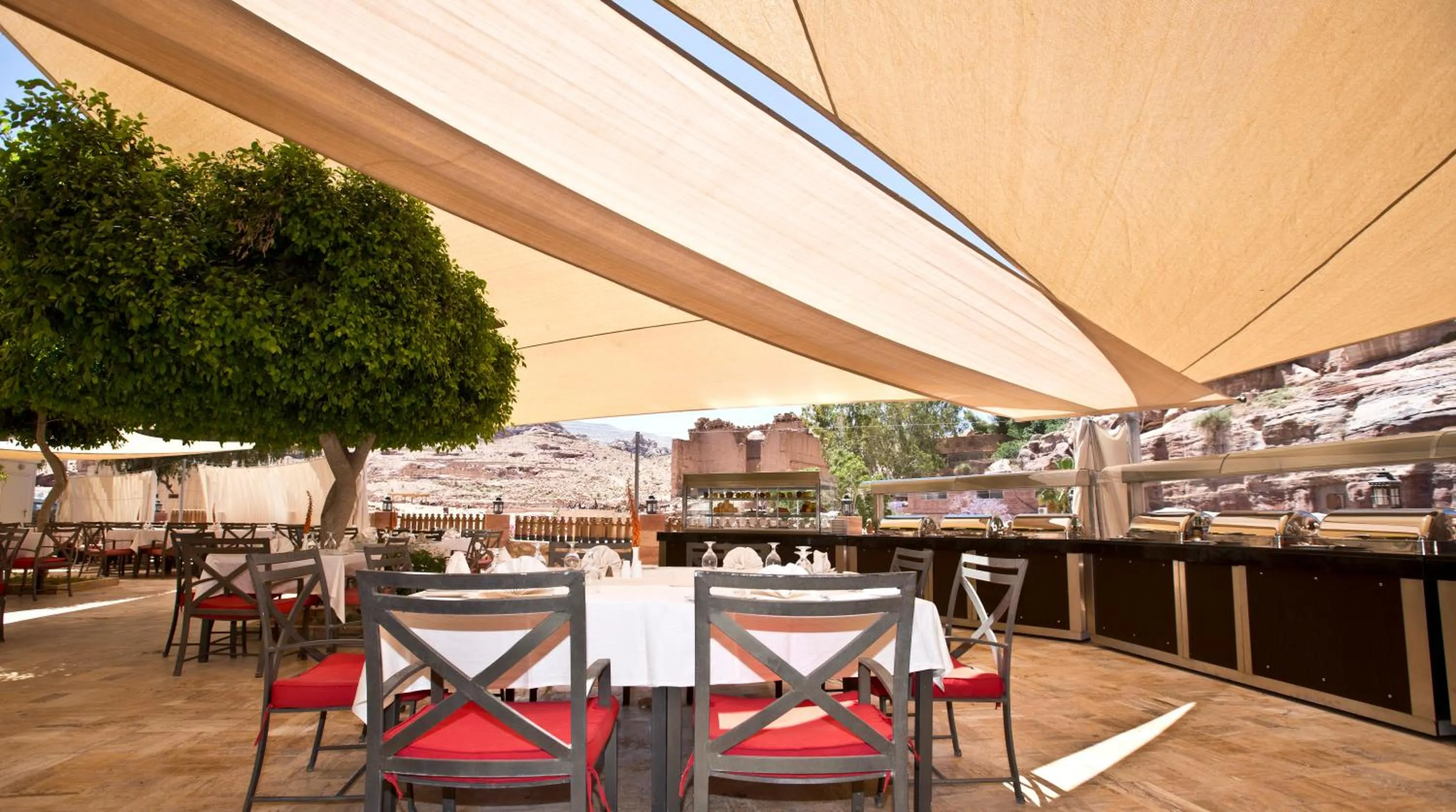 Restaurant/places to eat in Petra Guest House Hotel