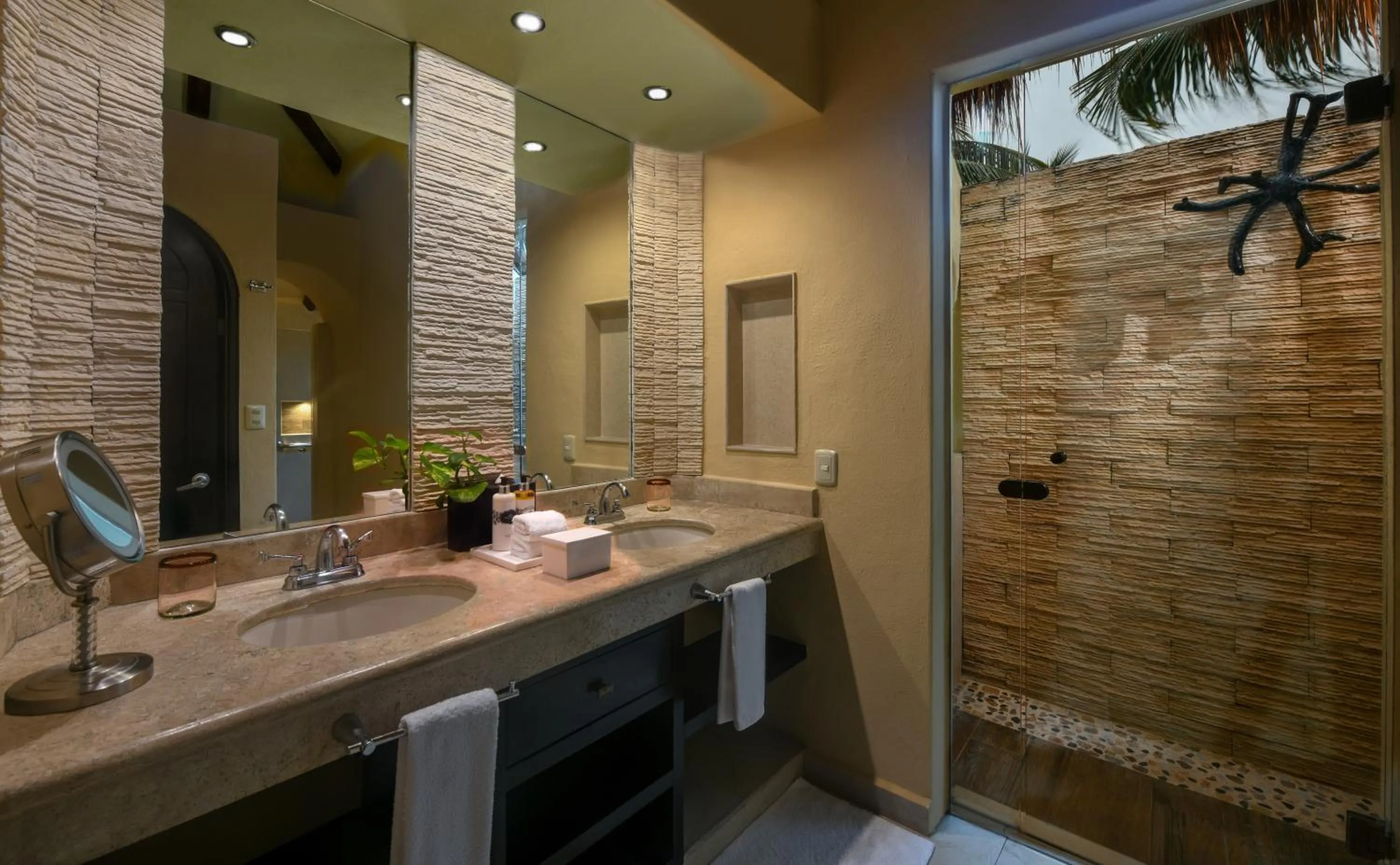 Shower in El Dorado Casitas Royale Catamarán, Cenote & More Inclusive