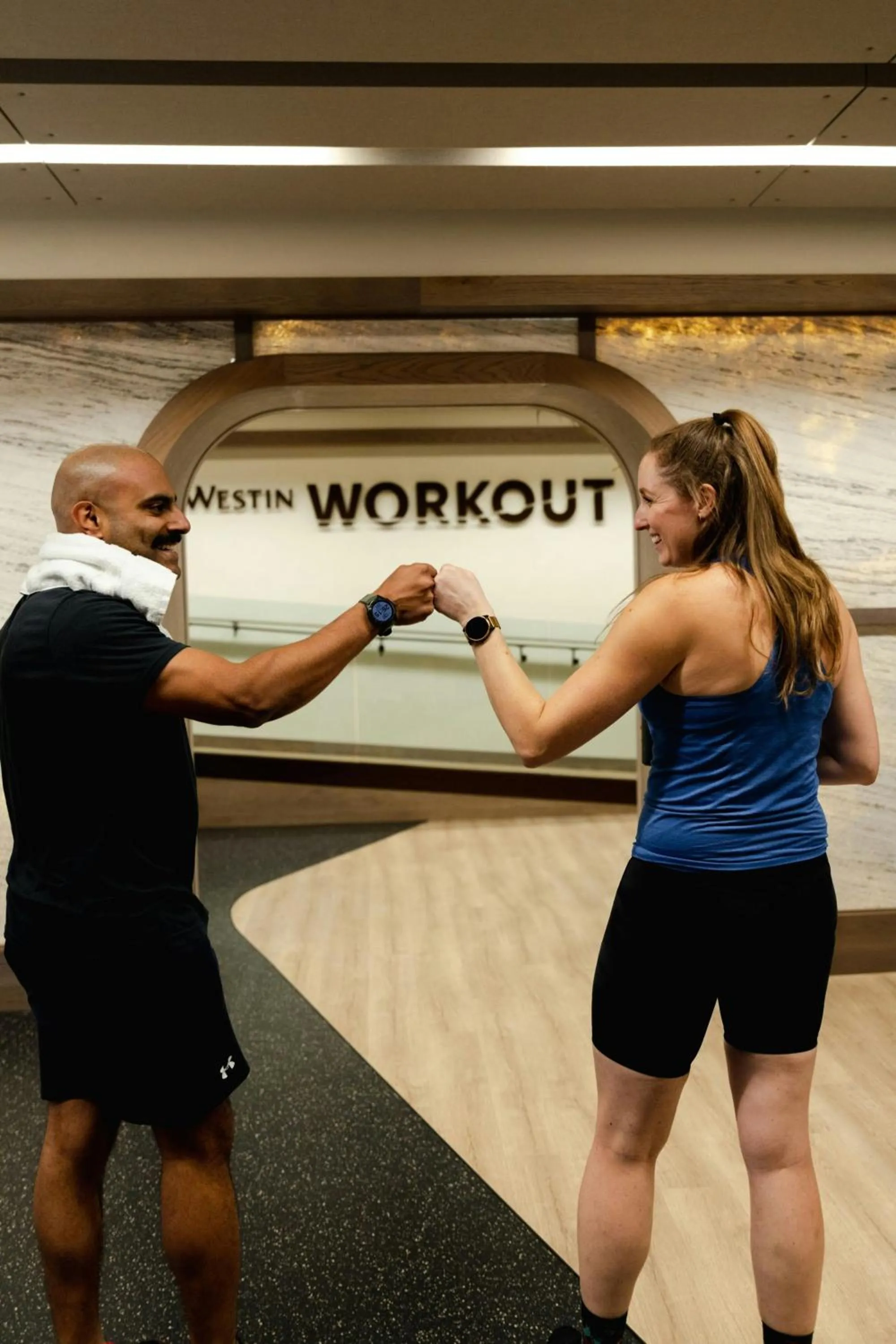 Fitness centre/facilities in The Westin Calgary