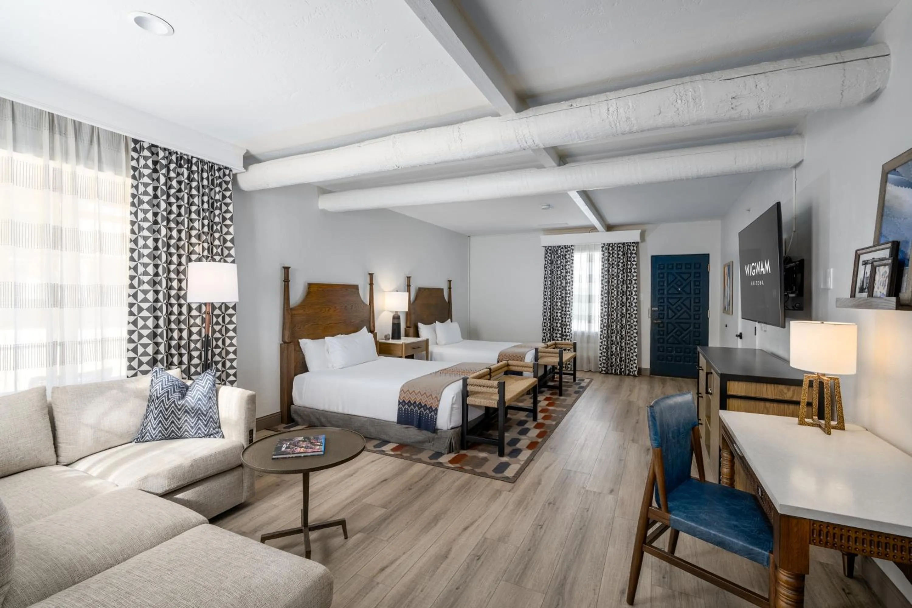 Bedroom in The Wigwam