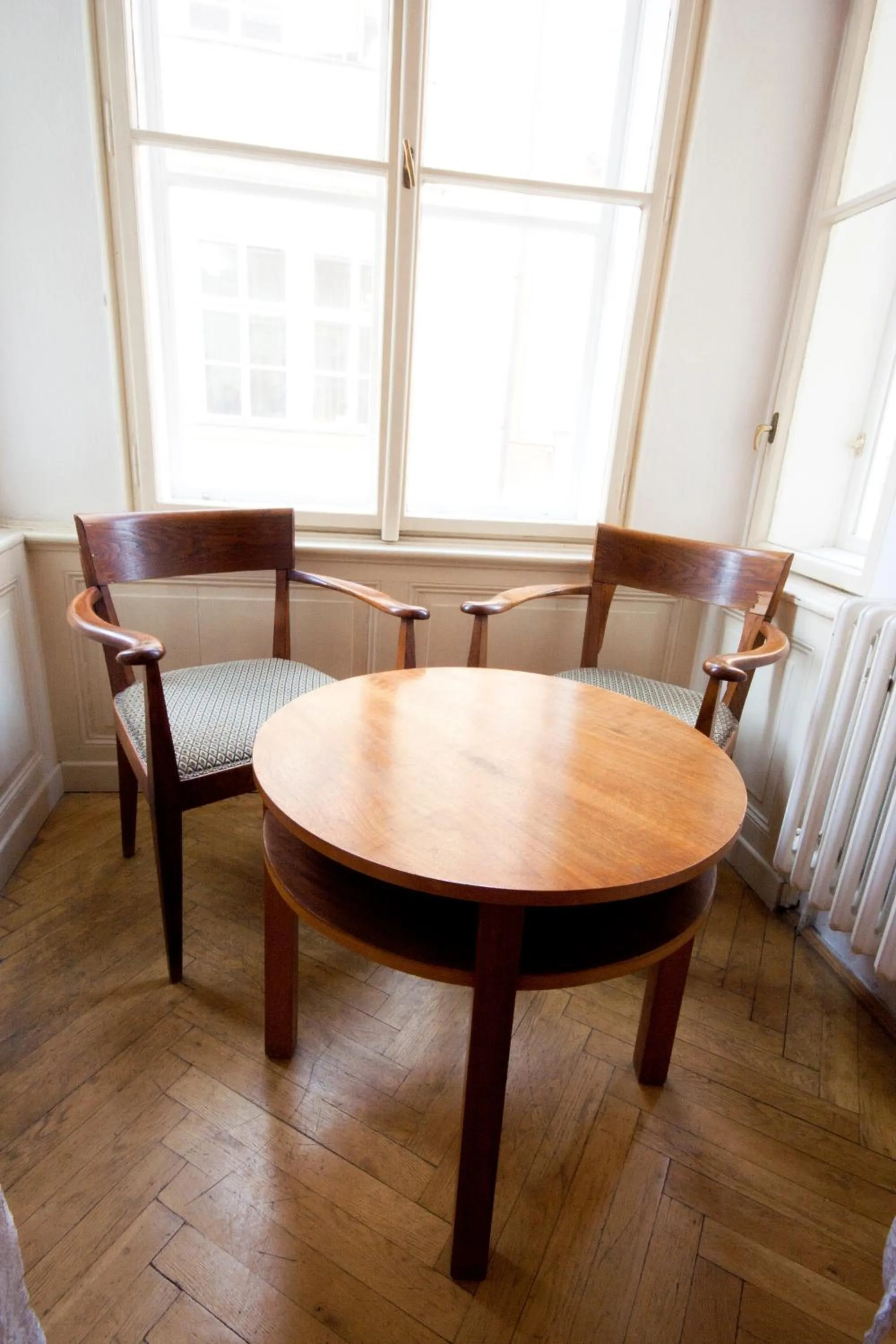 Seating area in Hotel U Zlateho jelena