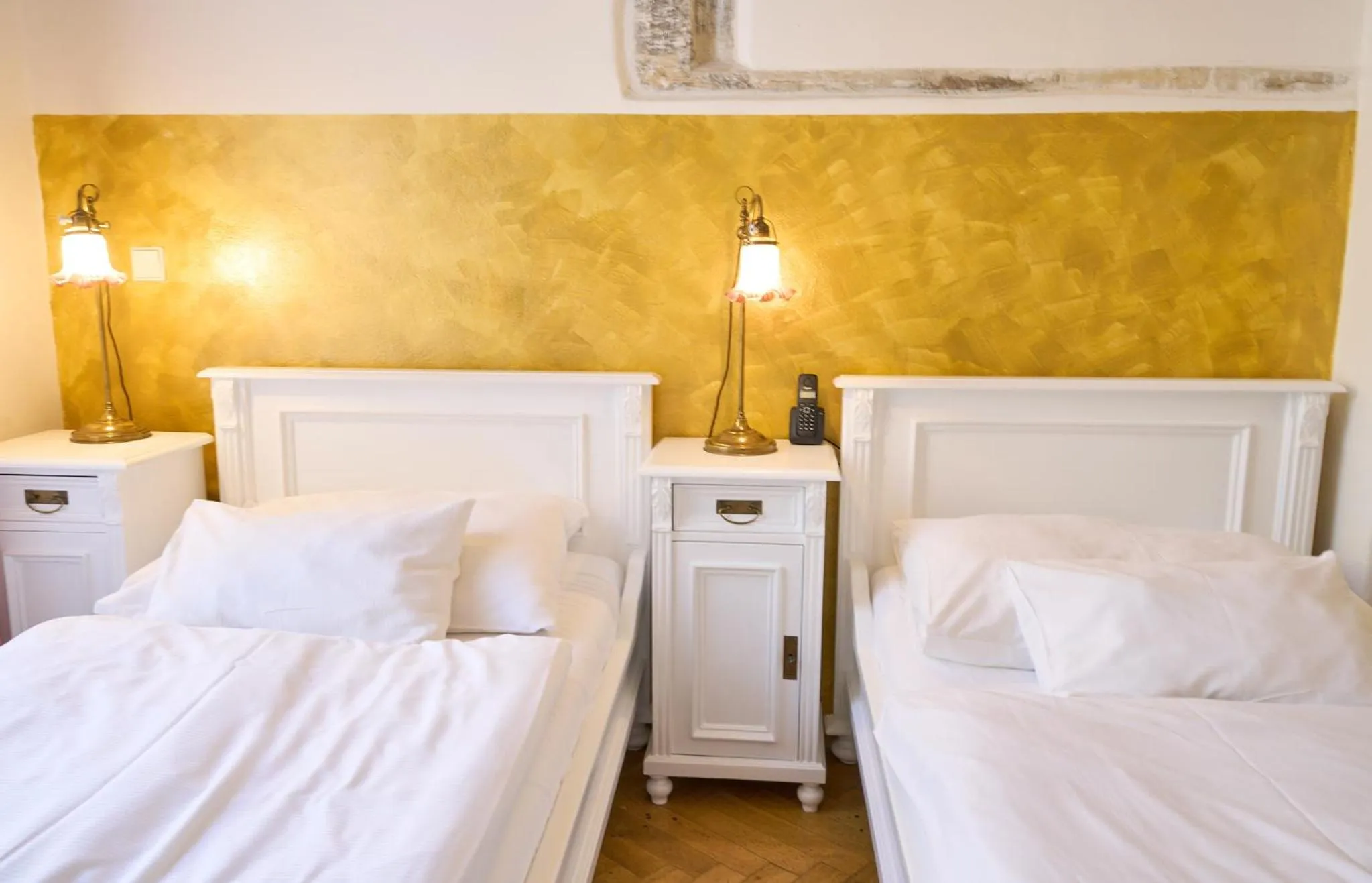 Bed in Hotel U Zlateho jelena