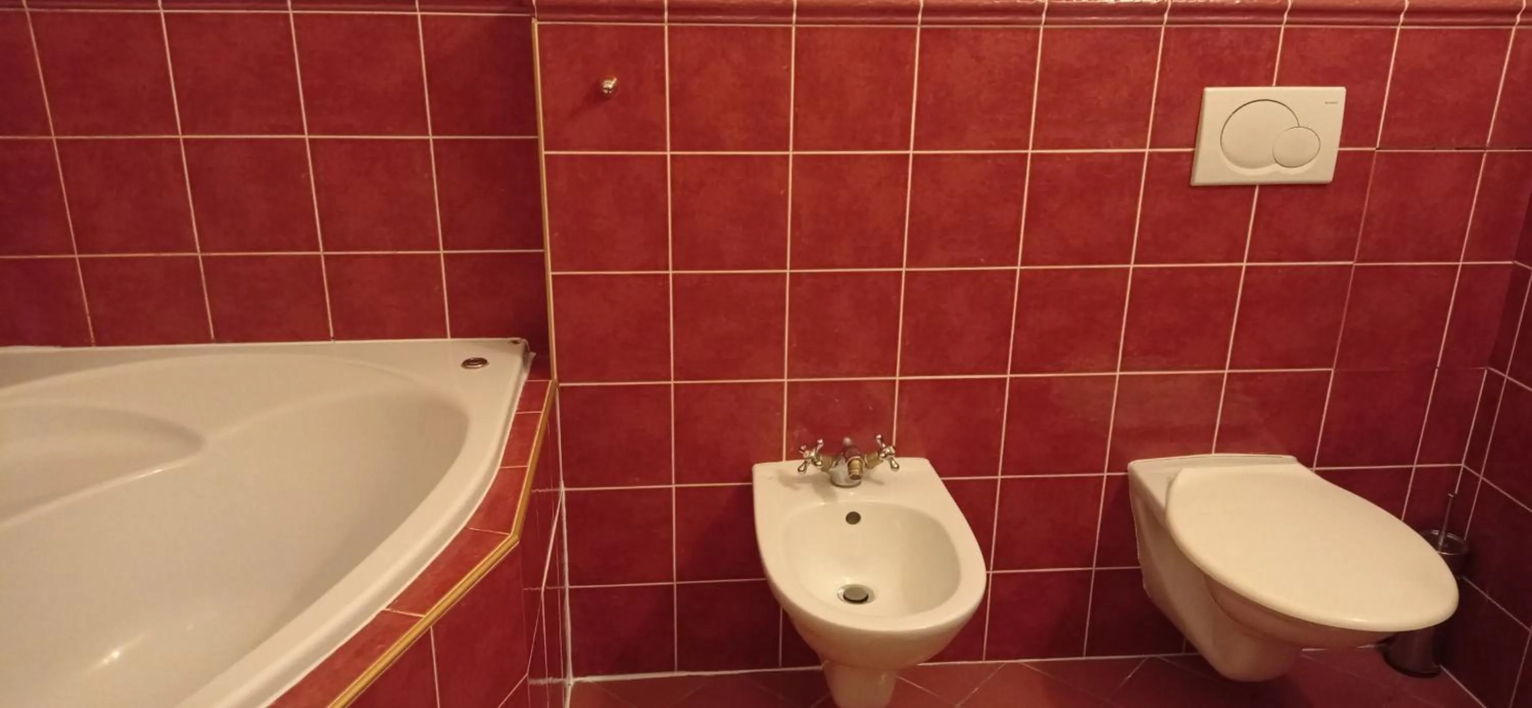 Bathroom in Hotel U Zlateho jelena