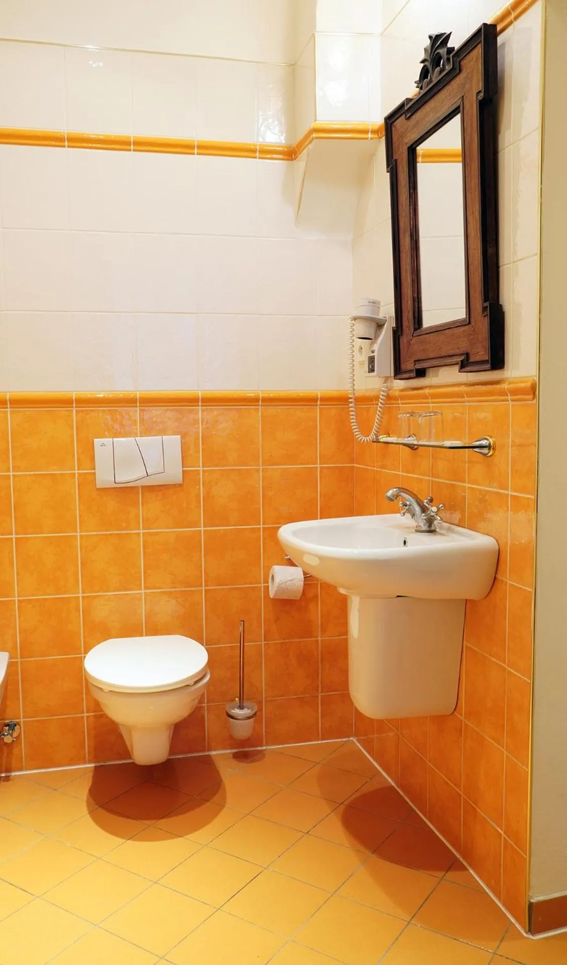 Toilet in Hotel U Zlateho jelena