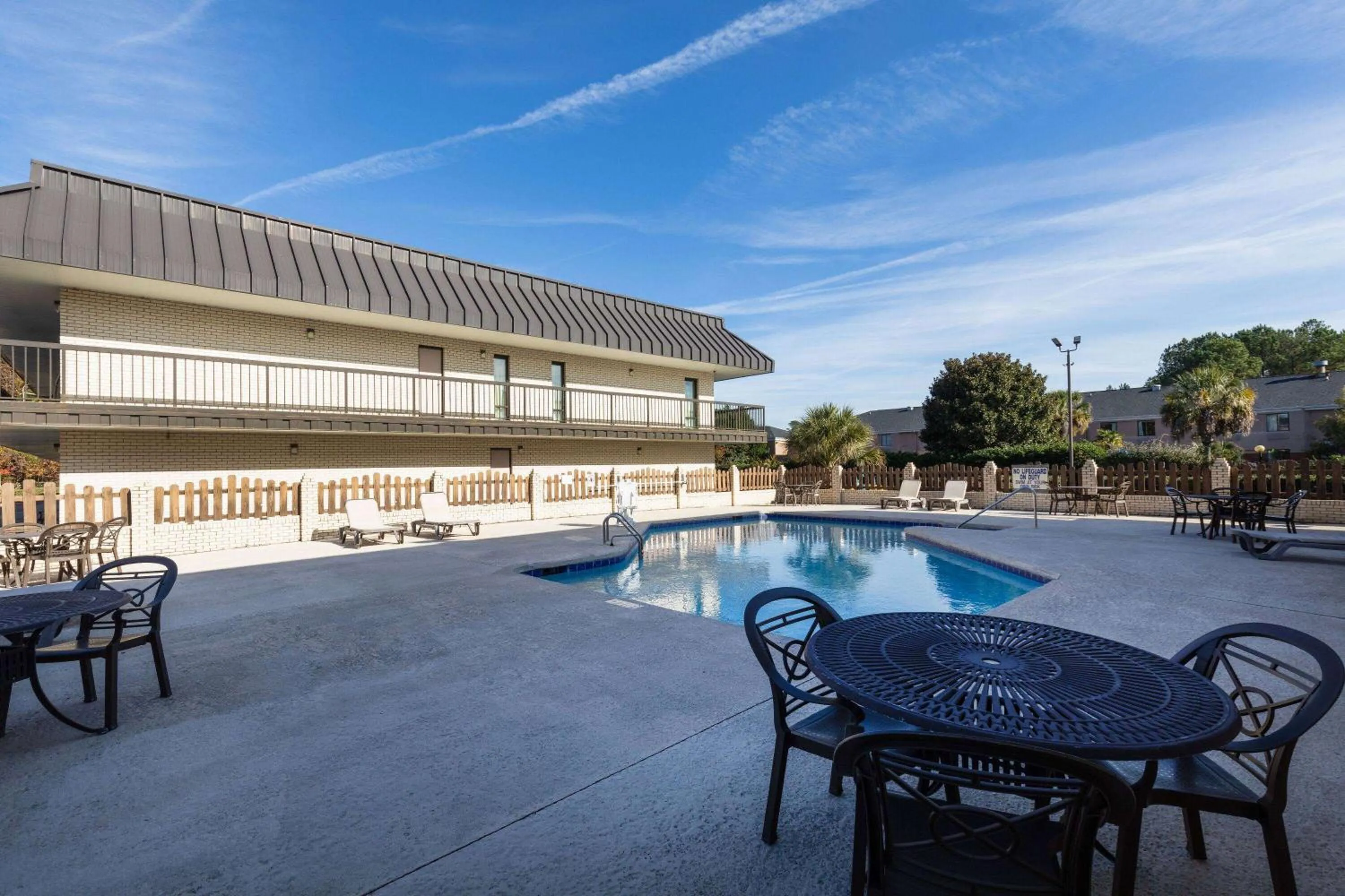 Pool view in Days Inn by Wyndham Florence/I-95 North