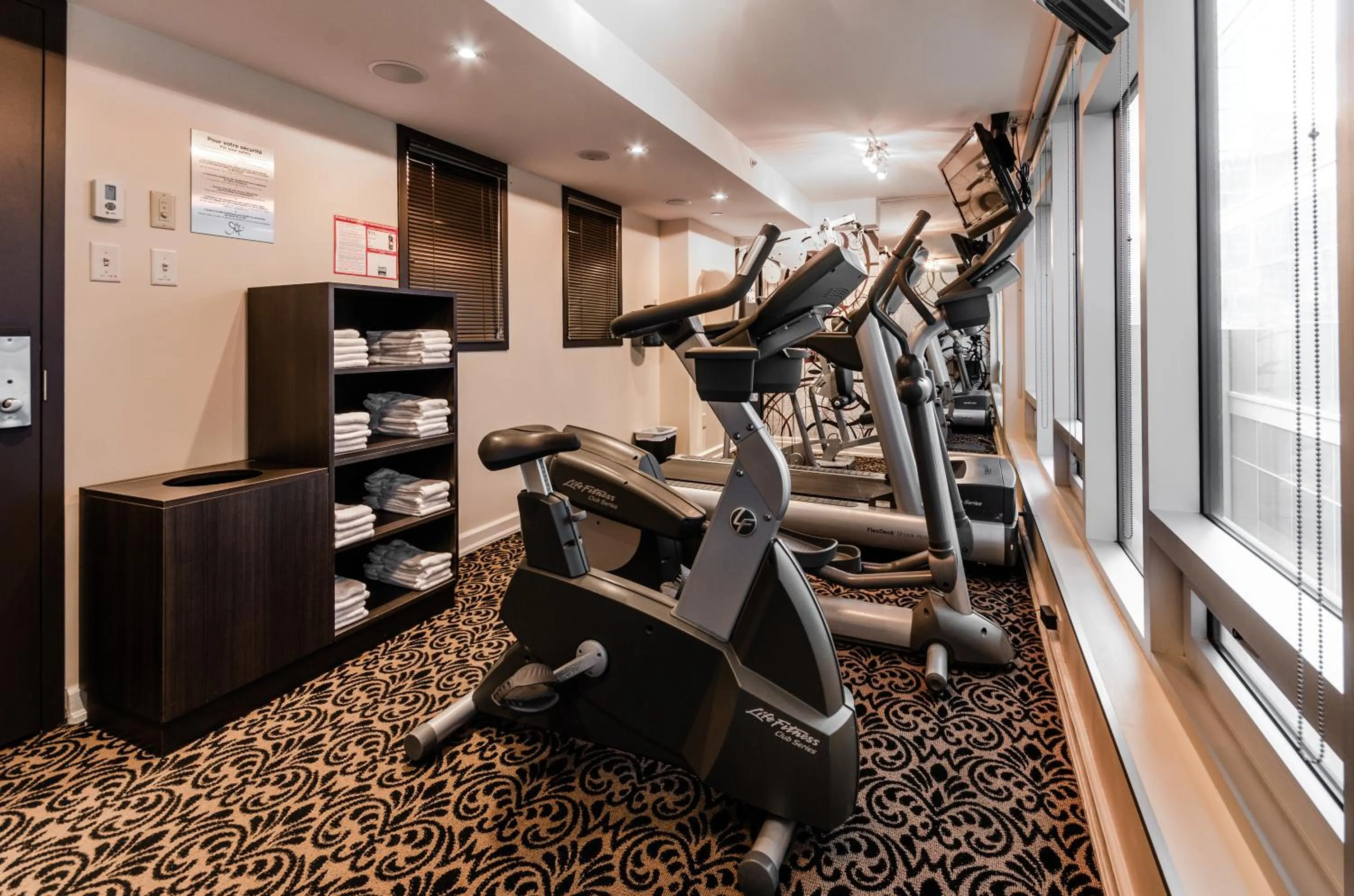 Fitness centre/facilities in Le St-Martin Hotel Centre-ville – Hotel Particulier