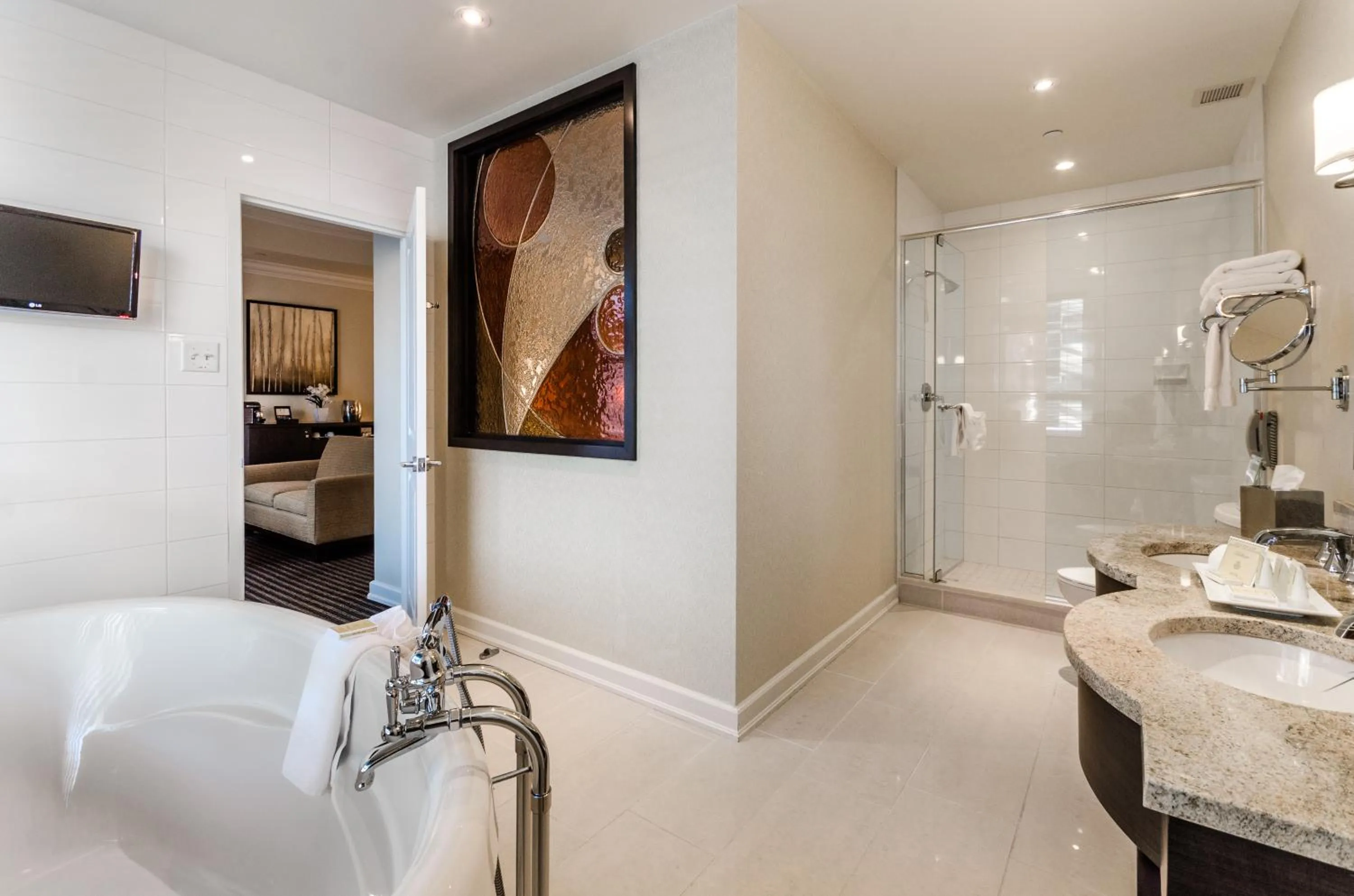 Shower in Le St-Martin Hotel Centre-ville – Hotel Particulier