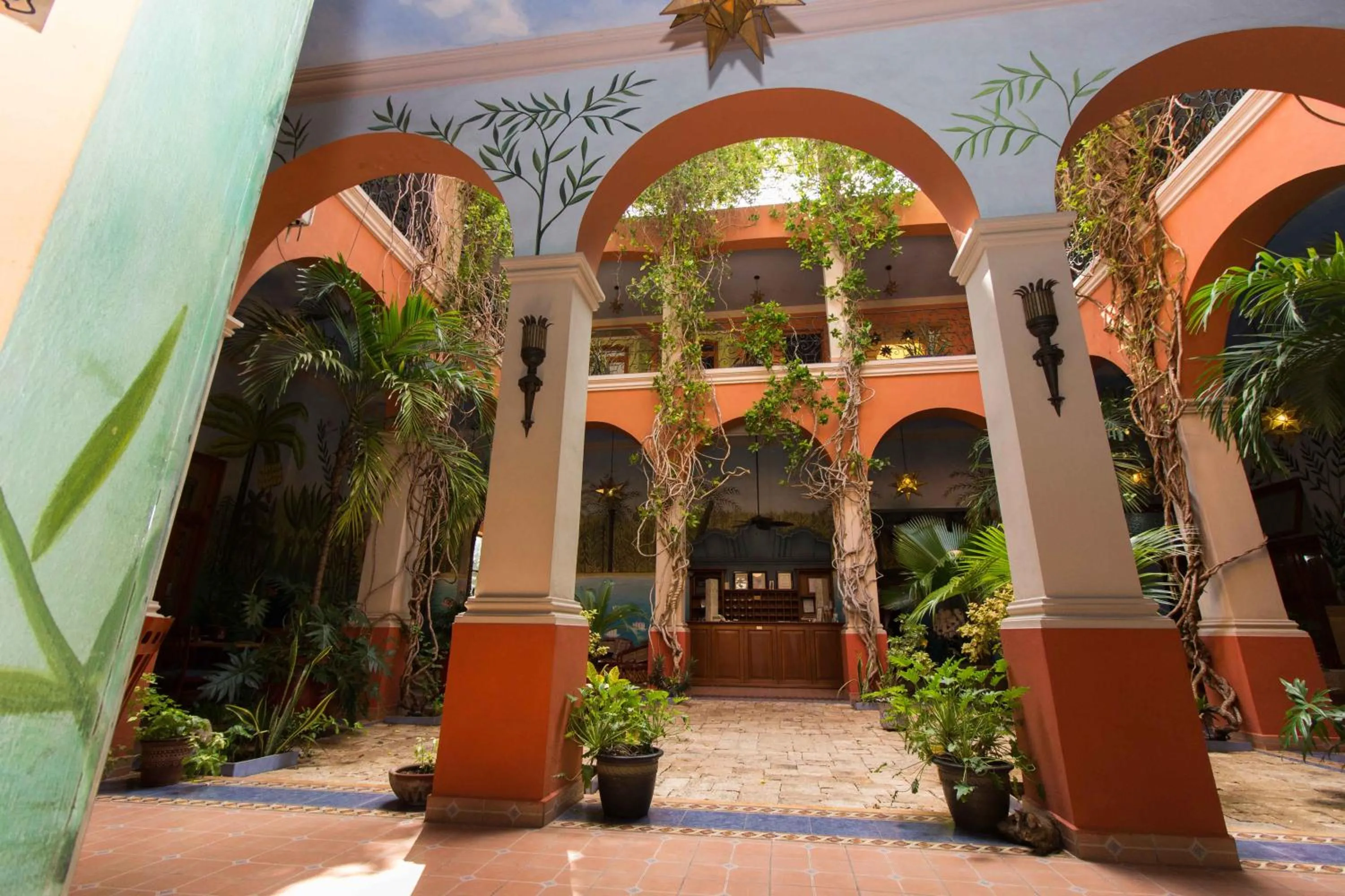 Facade/entrance in Hotel Boutique Casa San Angel