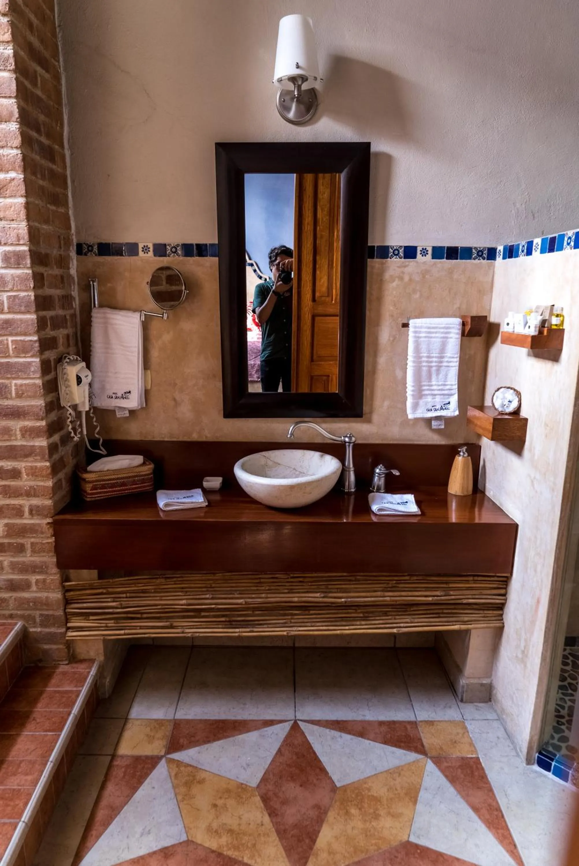 Bathroom in Hotel Boutique Casa San Angel