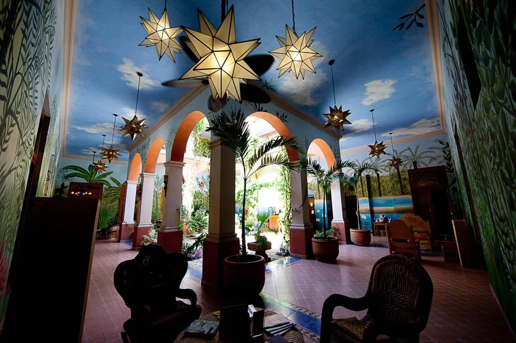 Decorative detail in Hotel Boutique Casa San Angel